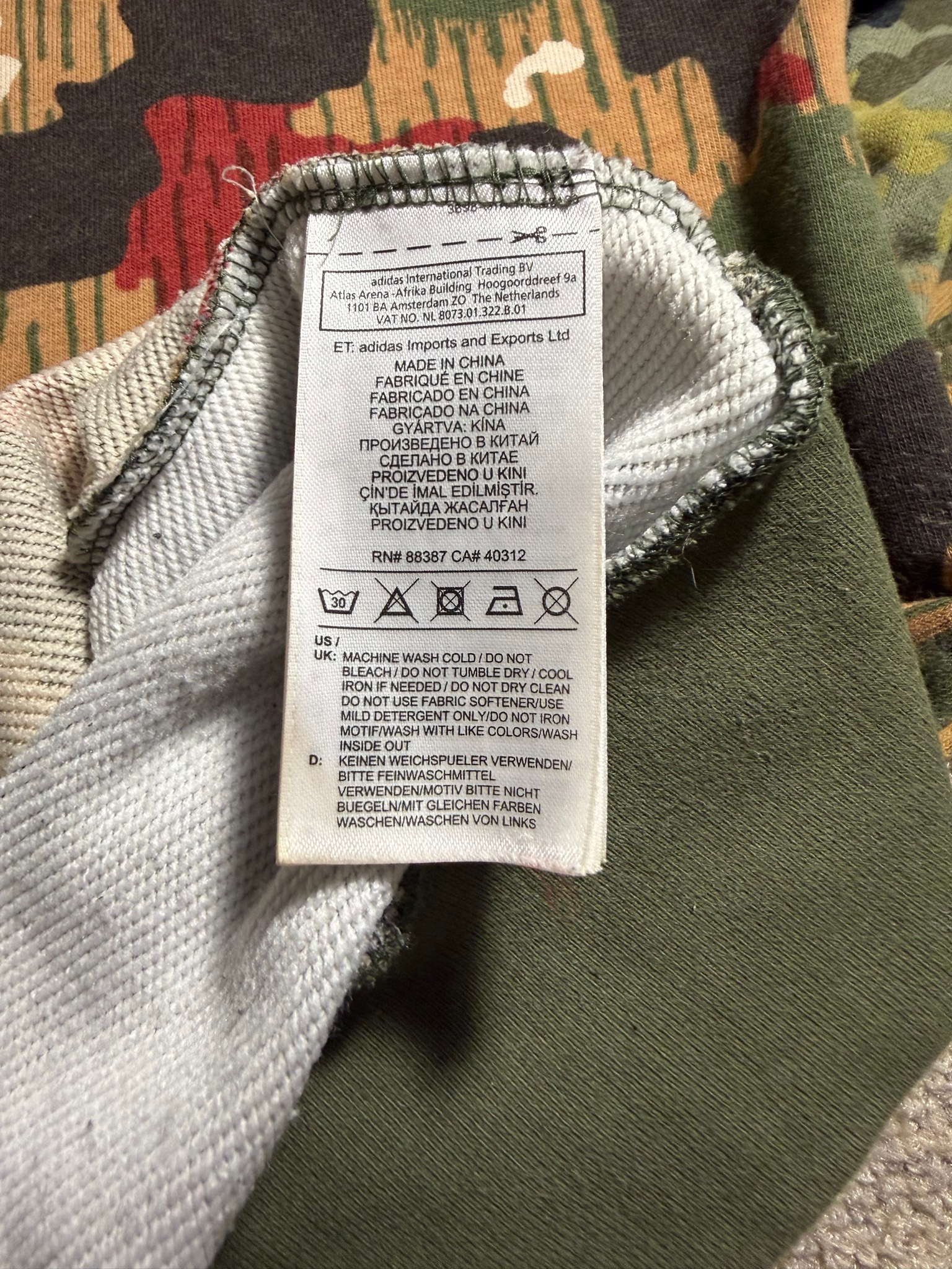 Adidas x Pharrell Williams Свитшот, миниатюра 6