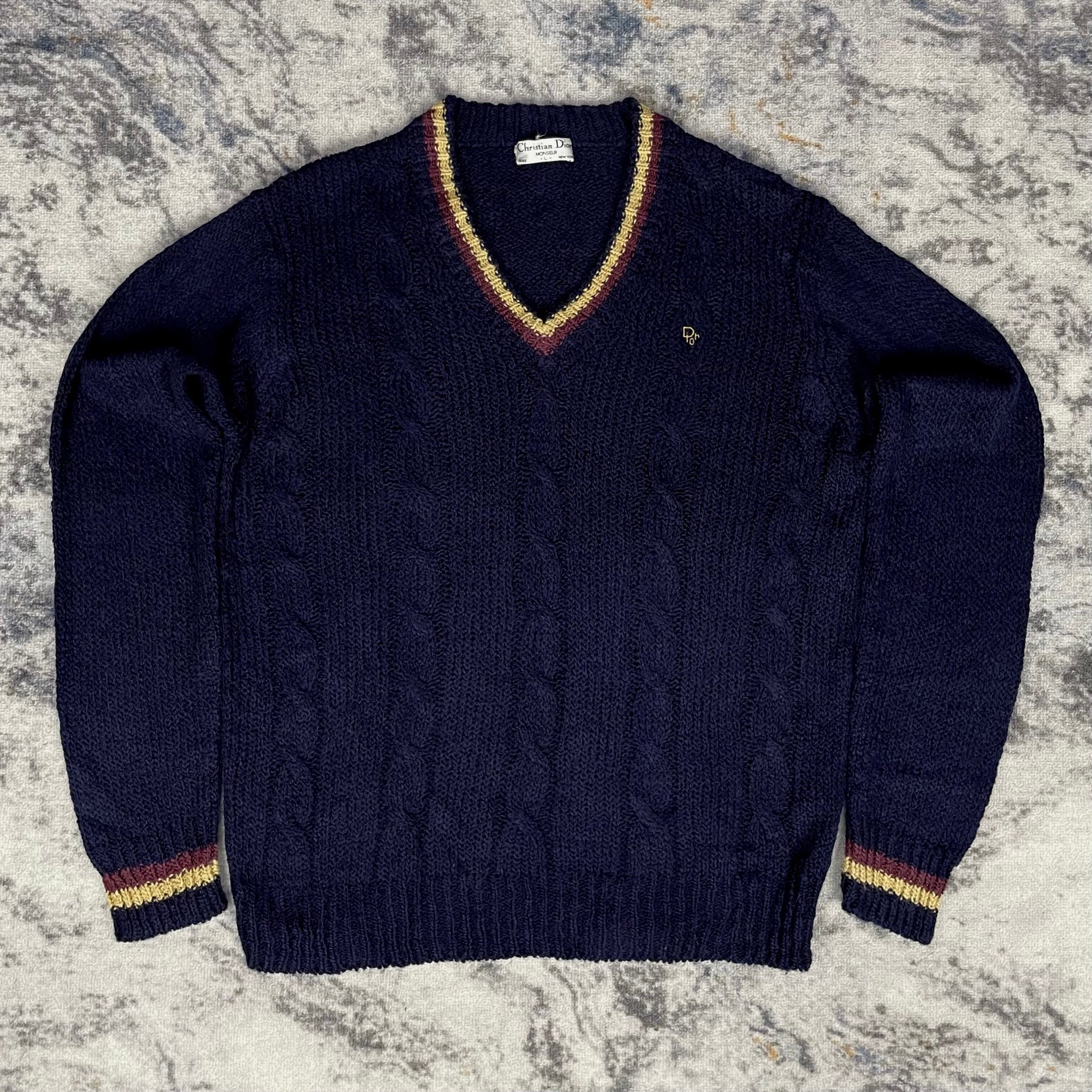 Christian Dior Knitted Wool Sweater, миниатюра 1