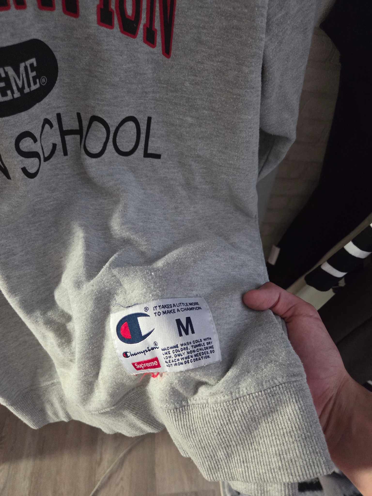 Supreme x Champion Stay In School, миниатюра 4