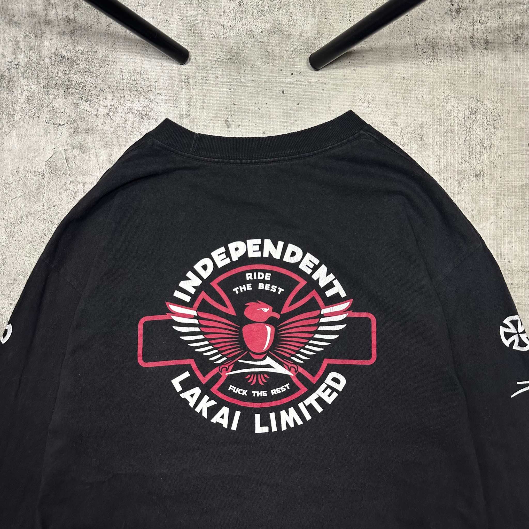 Independent x Lakai 2019 black skate longsleeve, миниатюра 4