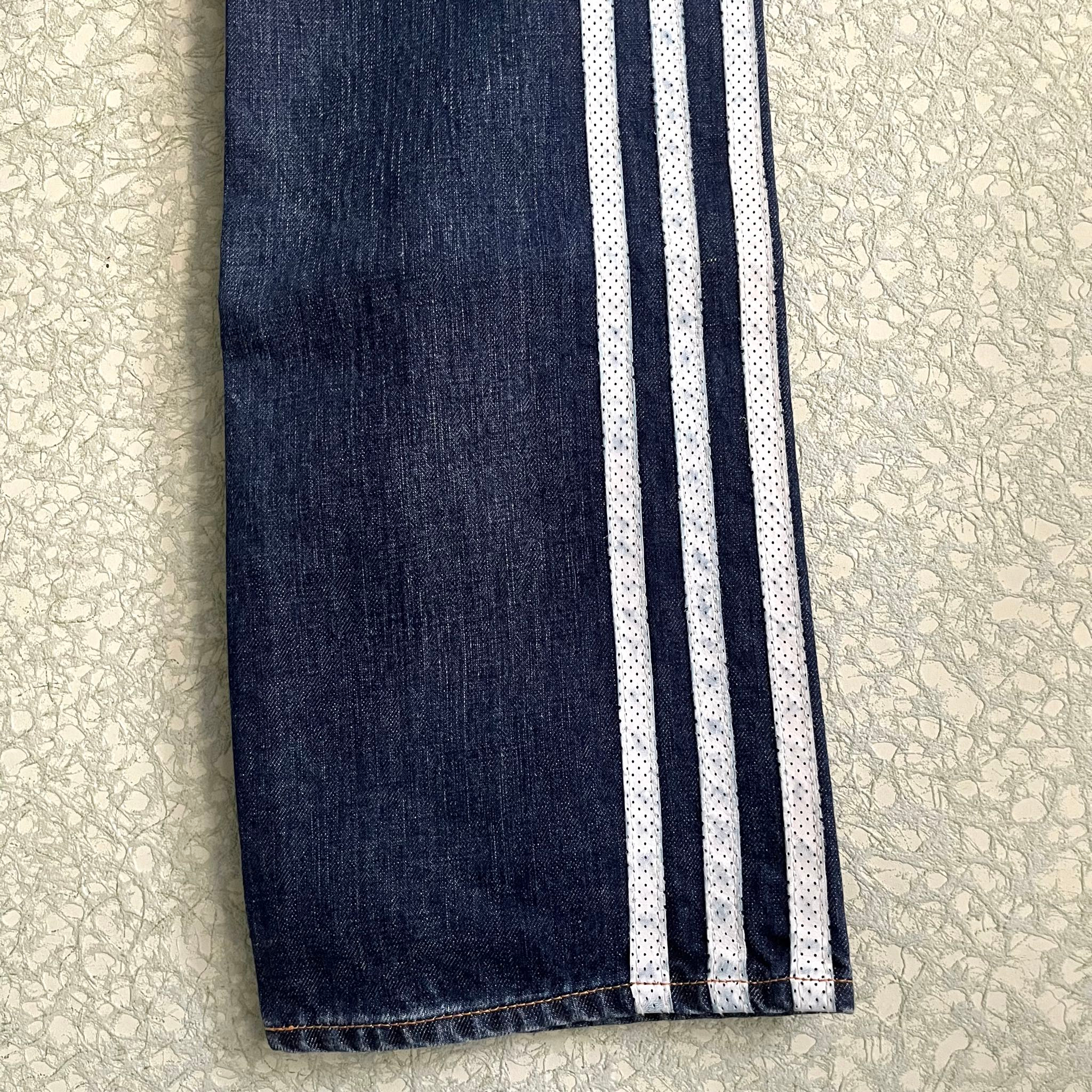 Y-3 SS04 Double 3-Stripe Spotted Horse Jeans, миниатюра 7