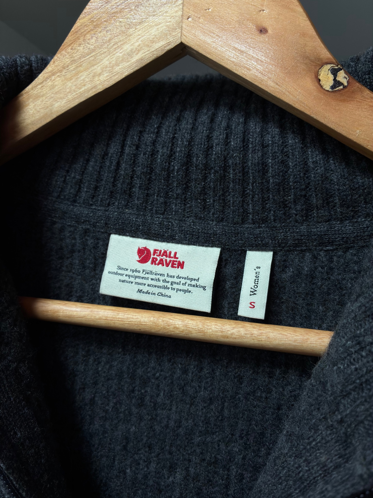 Fjällräven Övik Zip Cardigan W, миниатюра 5
