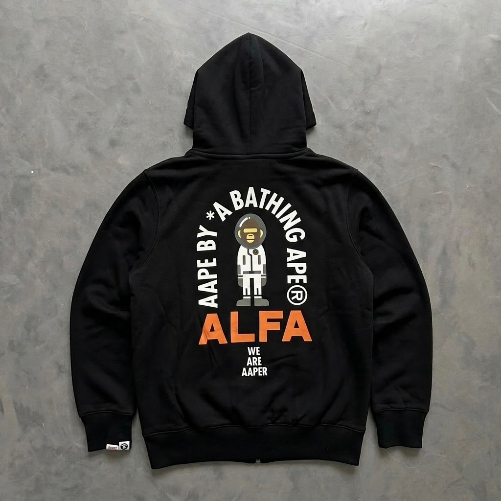 AAPE Zip hoodie, миниатюра 2