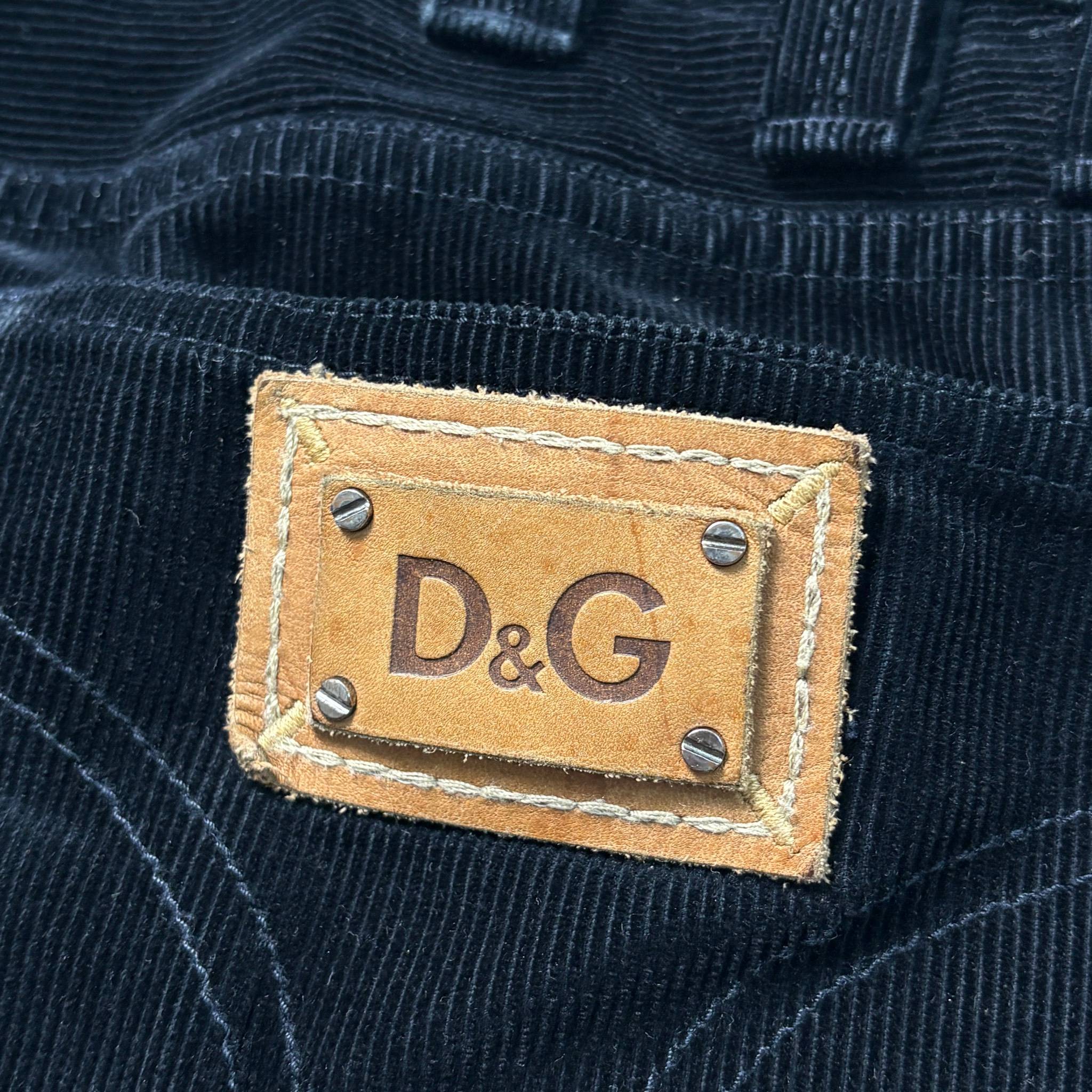 Dolce & Gabbana Hybrid Jeans Corduroy/Denim, миниатюра 4
