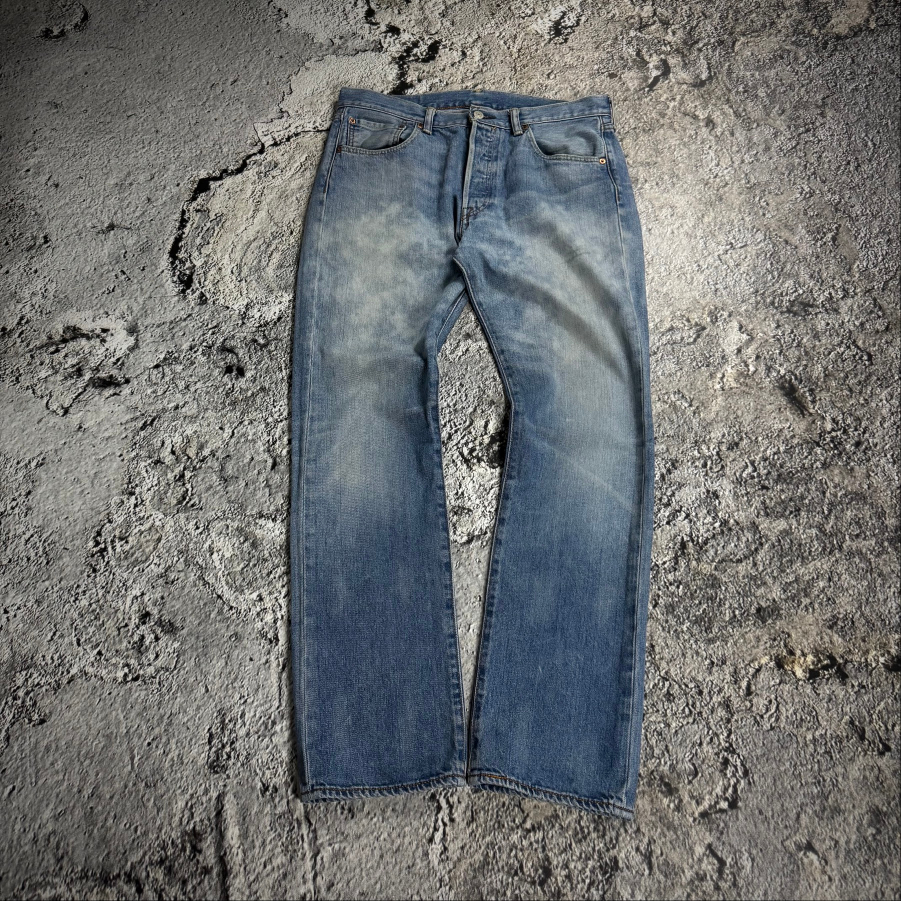 Levi's 501 Made in Mexico Bleached Jeans, миниатюра 1