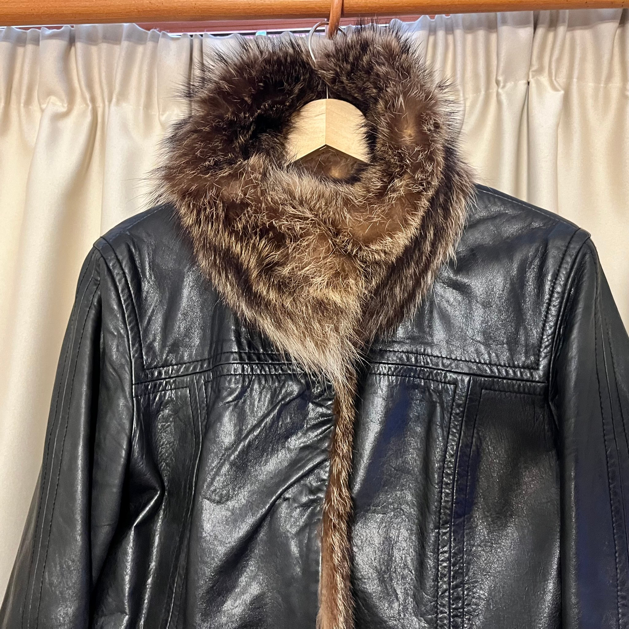 Dolce & Gabbana Fur/leather jacket, миниатюра 4