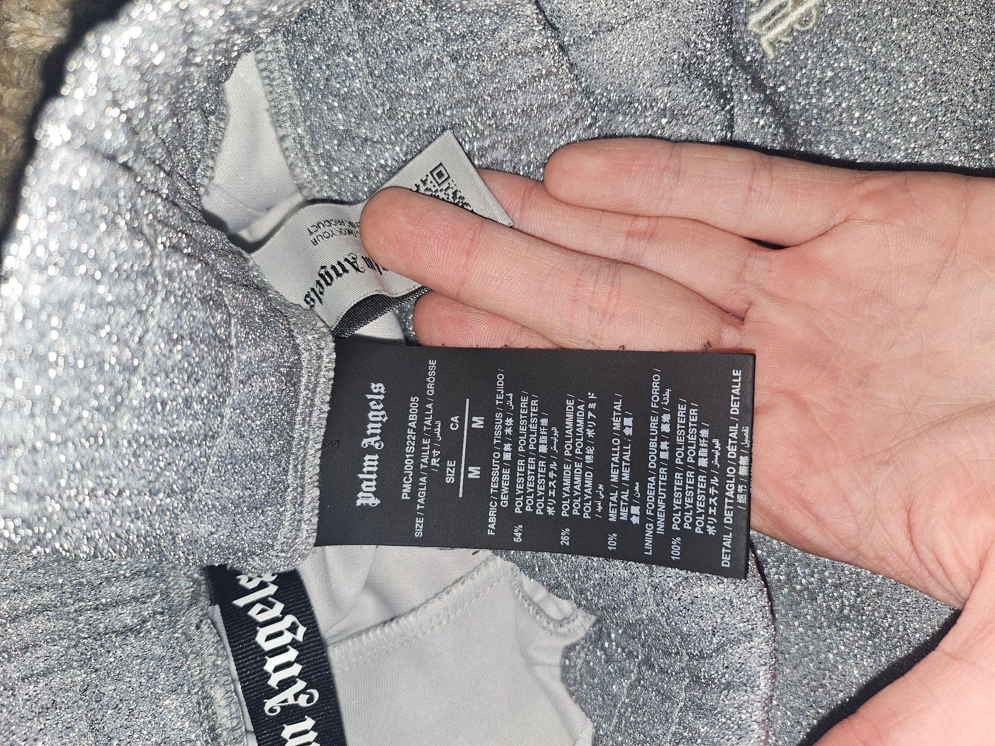 Palm Angels Lurex Track Pants, миниатюра 5