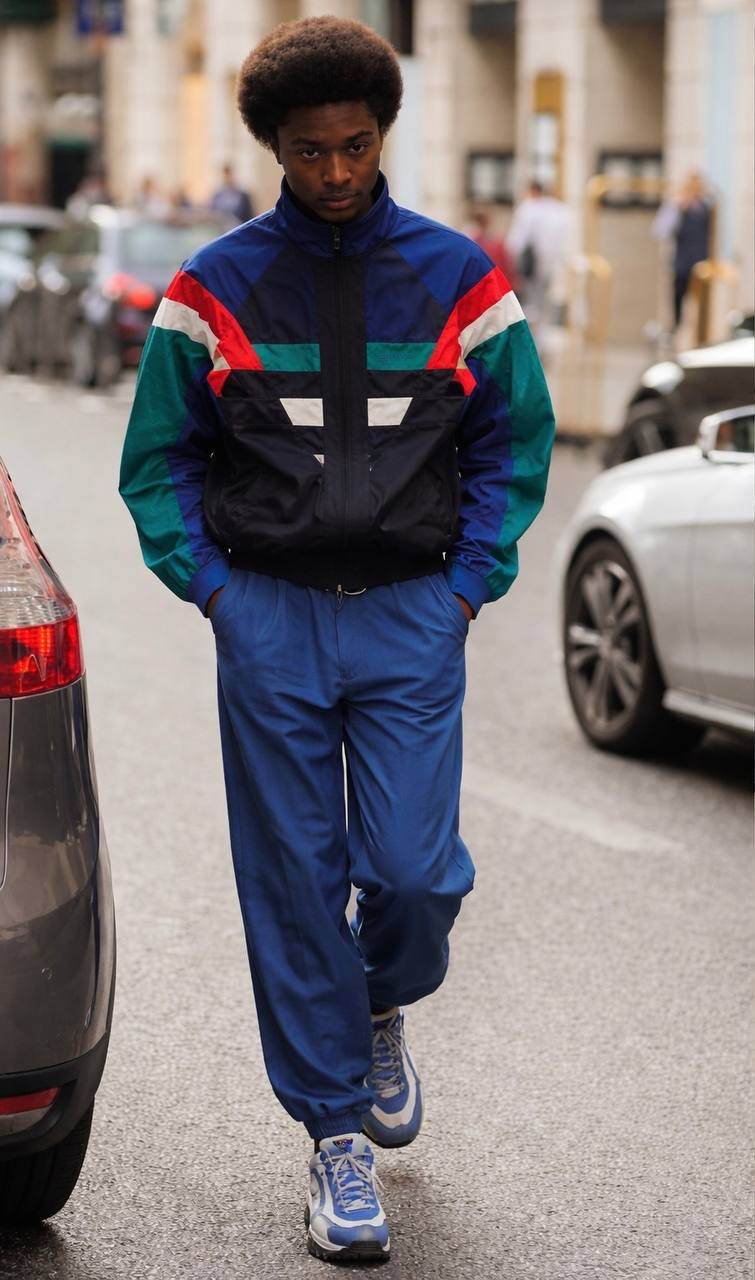 Adidas 1990s Vintage Track Suit (Jacket + Pants), миниатюра 3