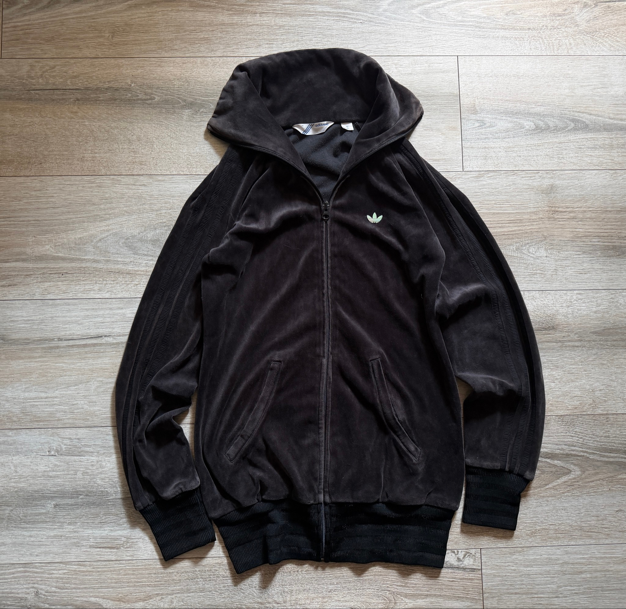 Adidas Vintage Velour Track Jacket, миниатюра 1
