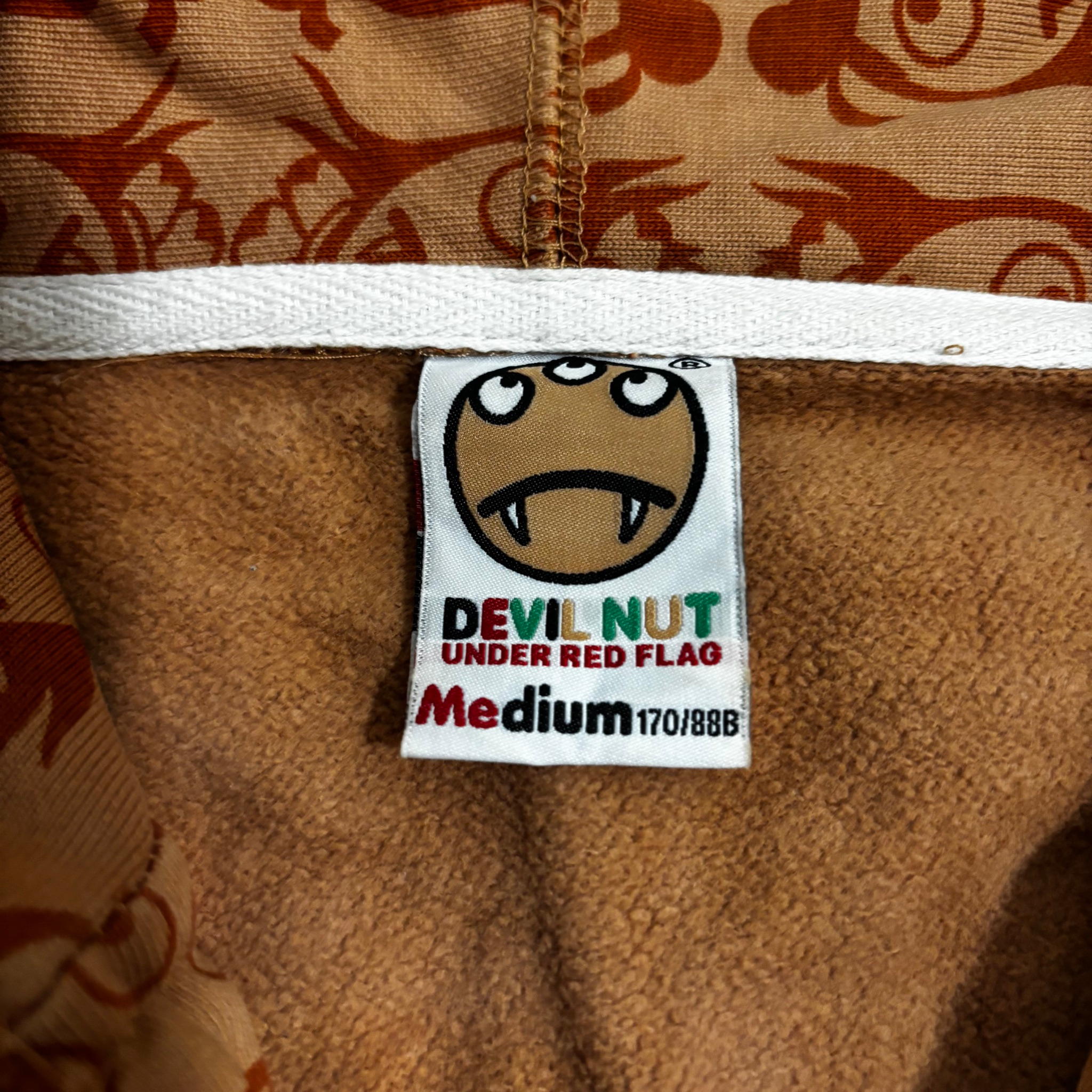 Devil Nut Vintage Zip-Hoodie, миниатюра 3