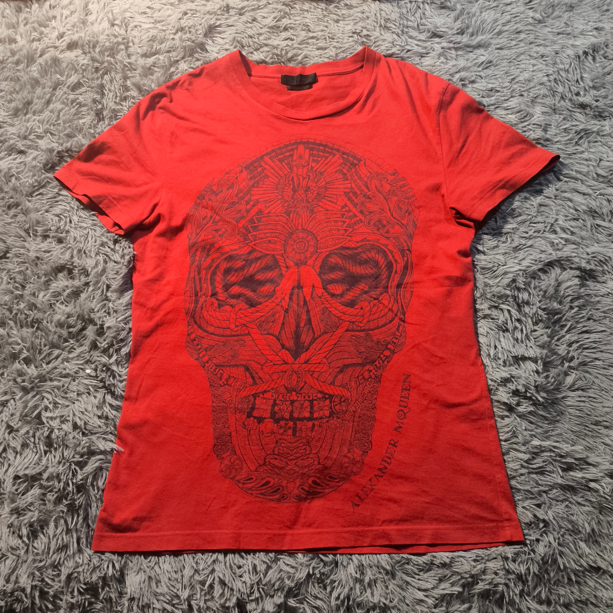 Alexander McQueen Skull-Mosaic T-shirt F/W 2011, миниатюра 1