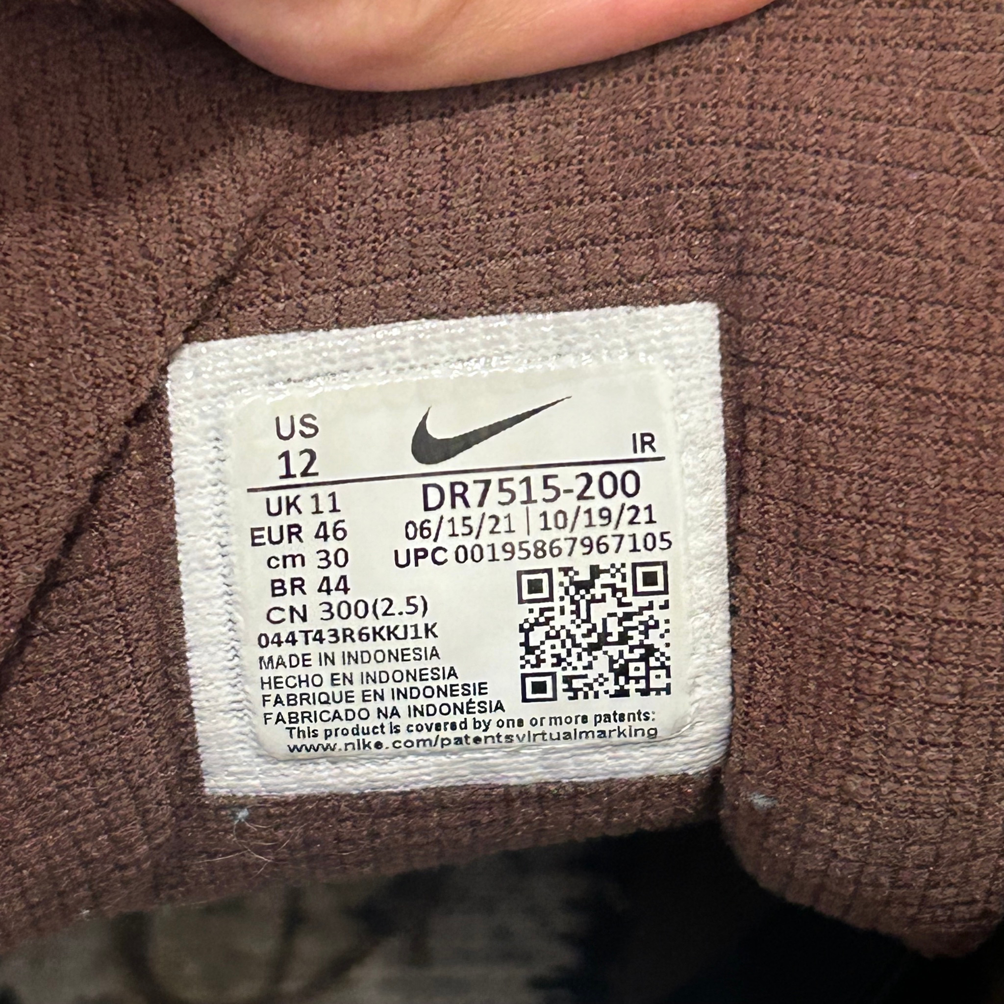 Nike x Travis Scott Air Trainer 1 SP "Кориандр", миниатюра 11