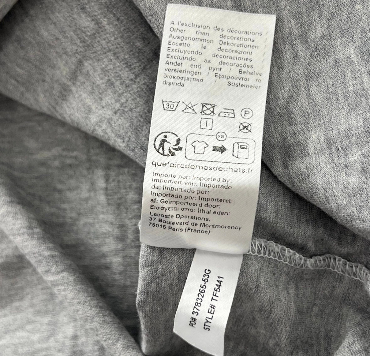 LACOSTE Футболка, миниатюра 6