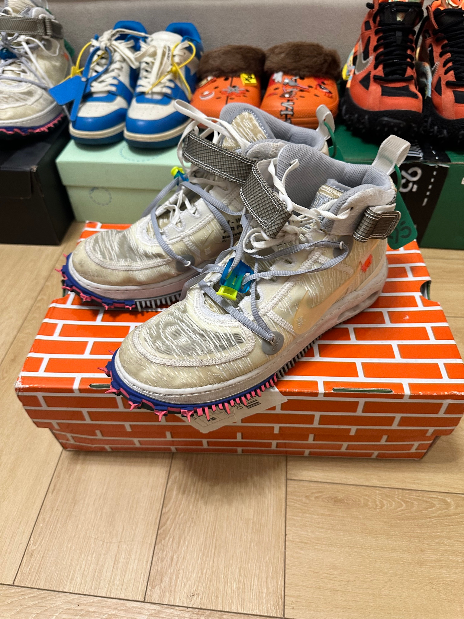 Nike x Off-White Air Force 1 Mid SP White, миниатюра 1