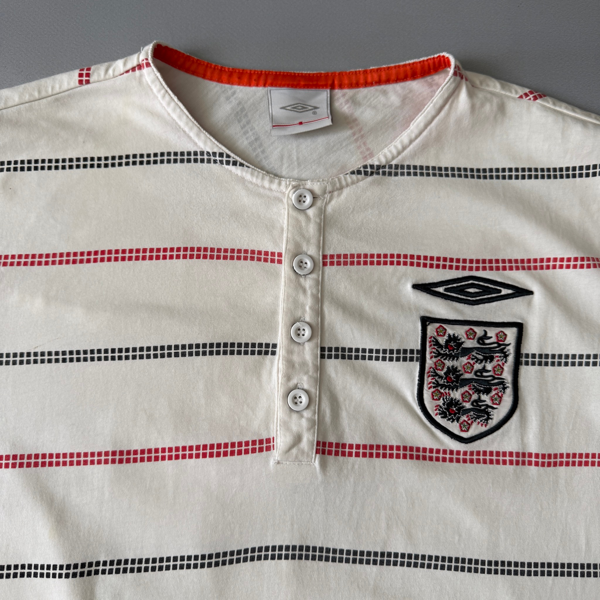 Umbro England Stripped Cotton Tee, миниатюра 2