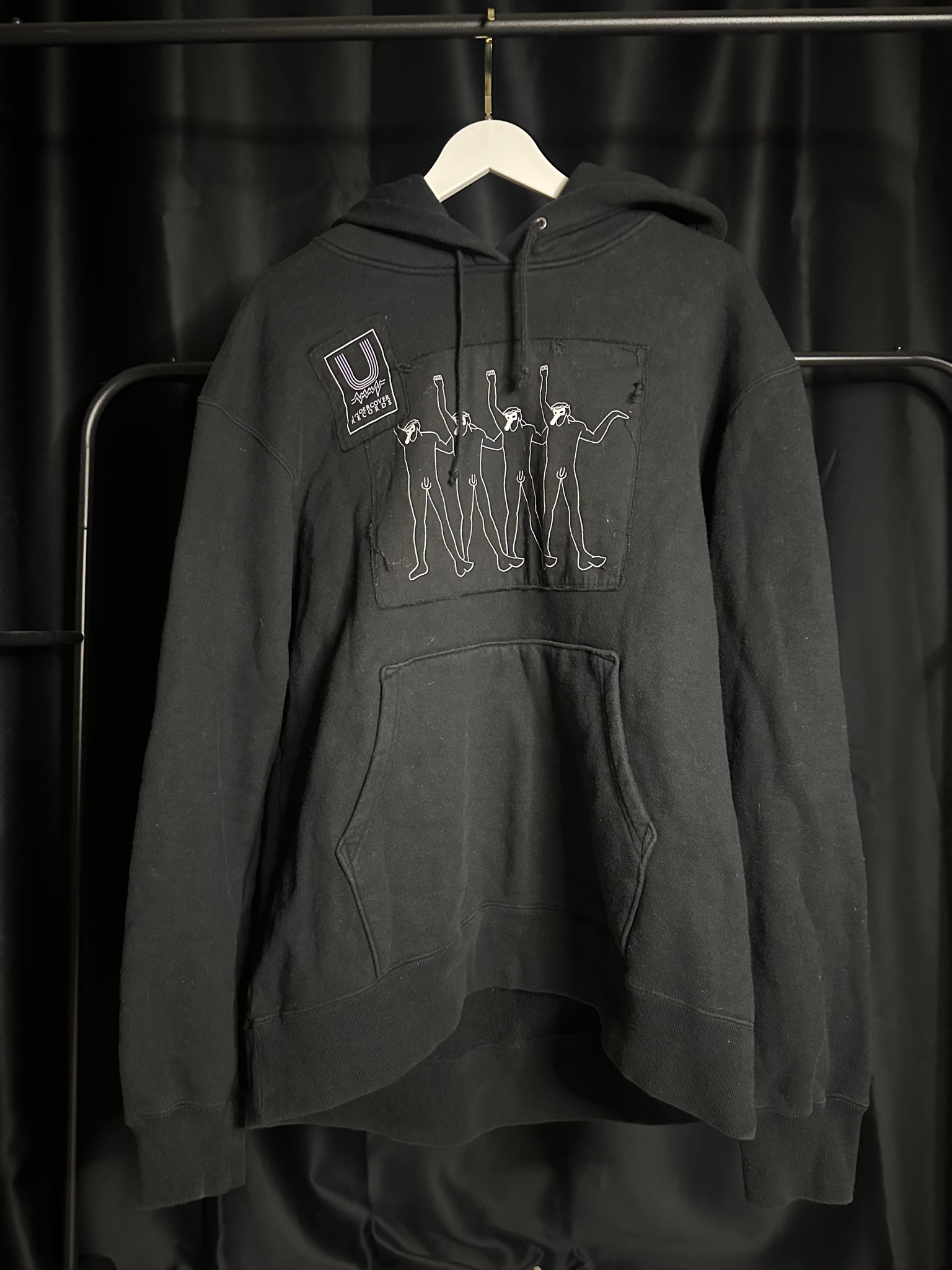 Undercover x Mars98 Patch Custom Hoodie, миниатюра 1