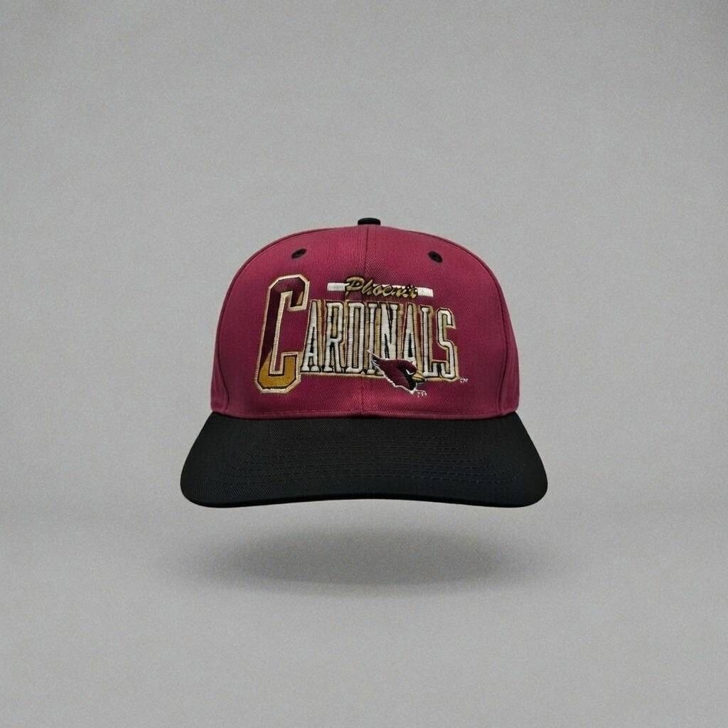 Phoenix Cardinals 1990s Vintage Embroidered Cap, миниатюра 1