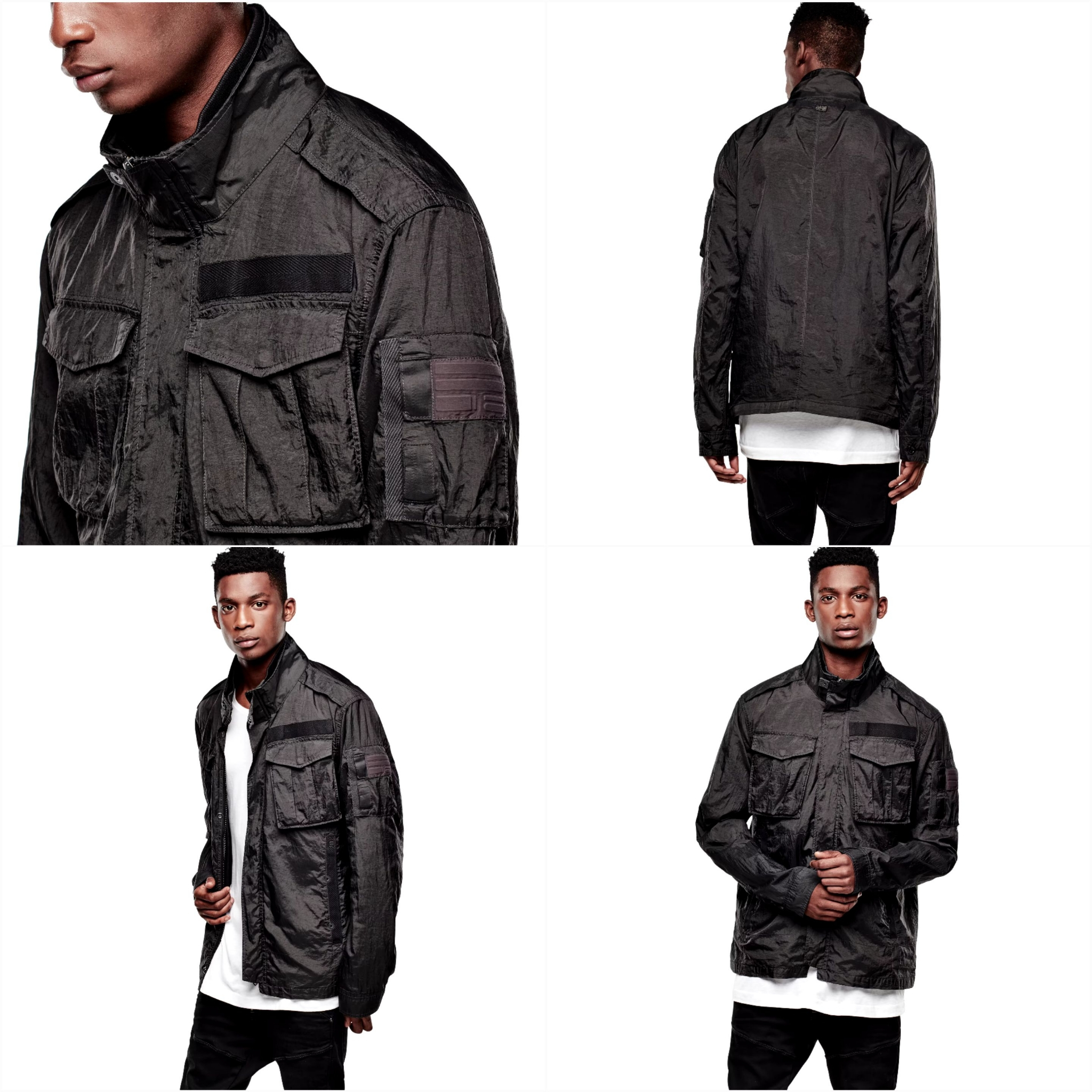 G-Star Raw m65 Military Multi Pocket Jacket Rovic Overshirt, миниатюра 20