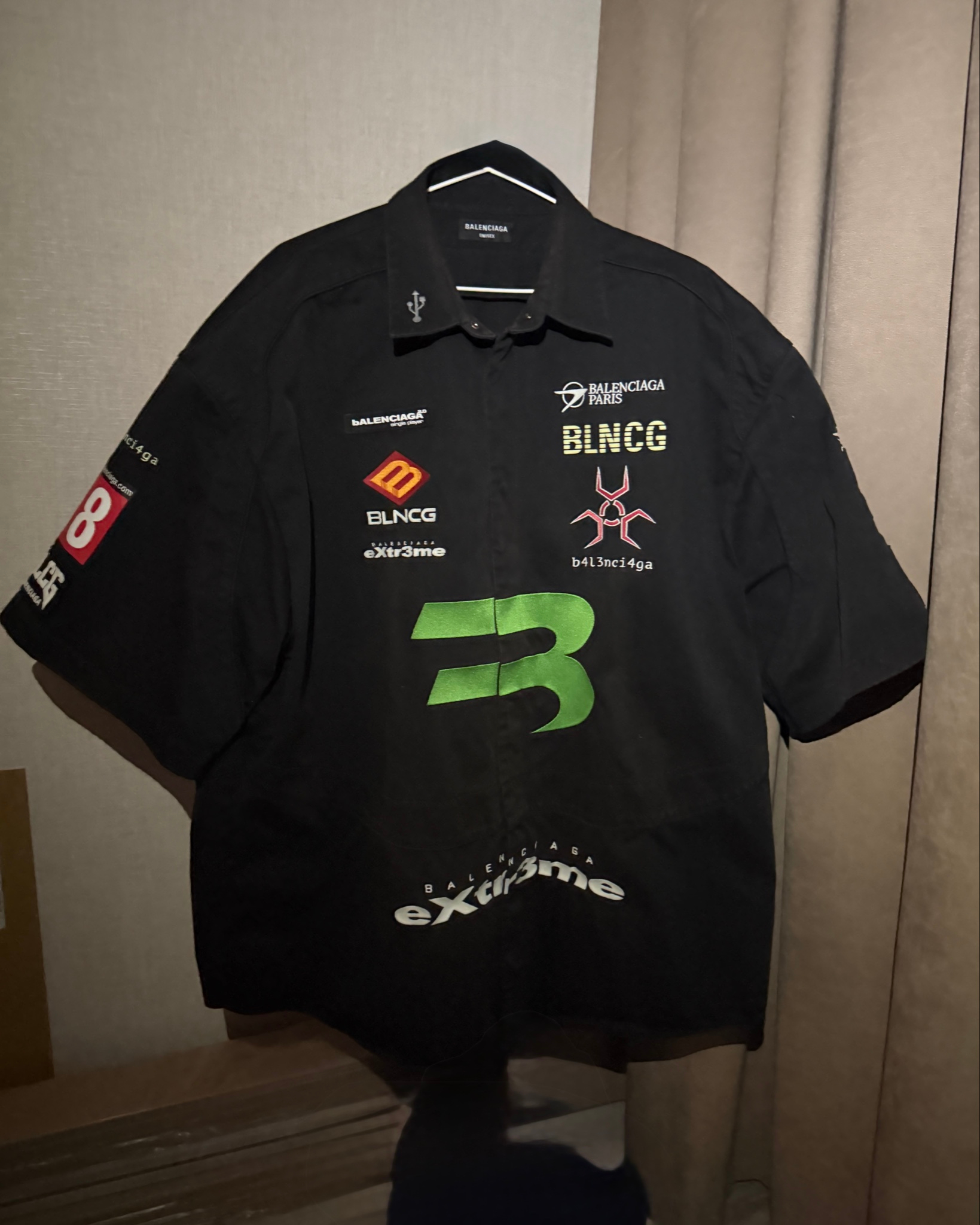 Balenciaga x Afterlife Gamer Shirt FW21, миниатюра 1