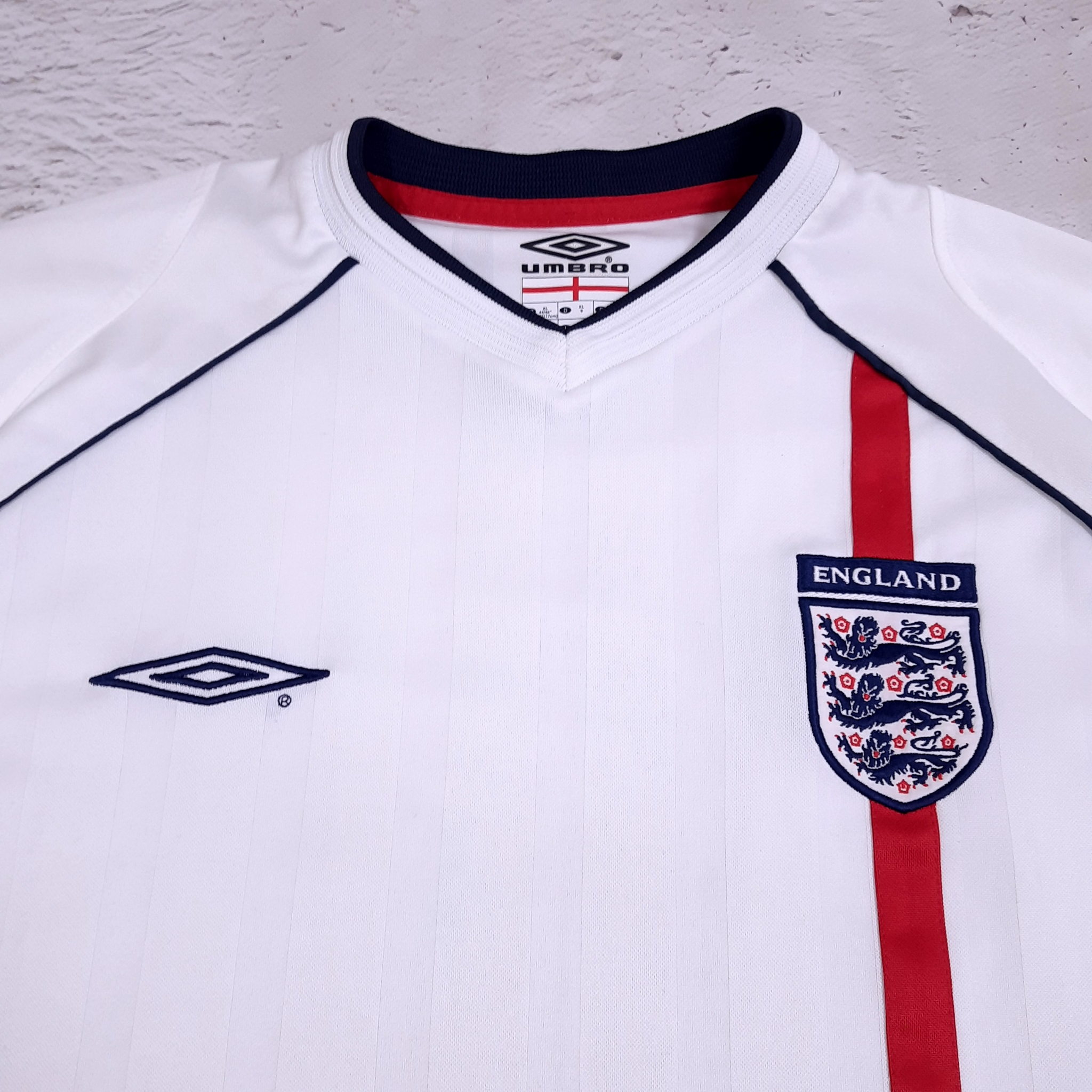 Umbro x England 2001/03 Jersey Shirt Vintage, миниатюра 4
