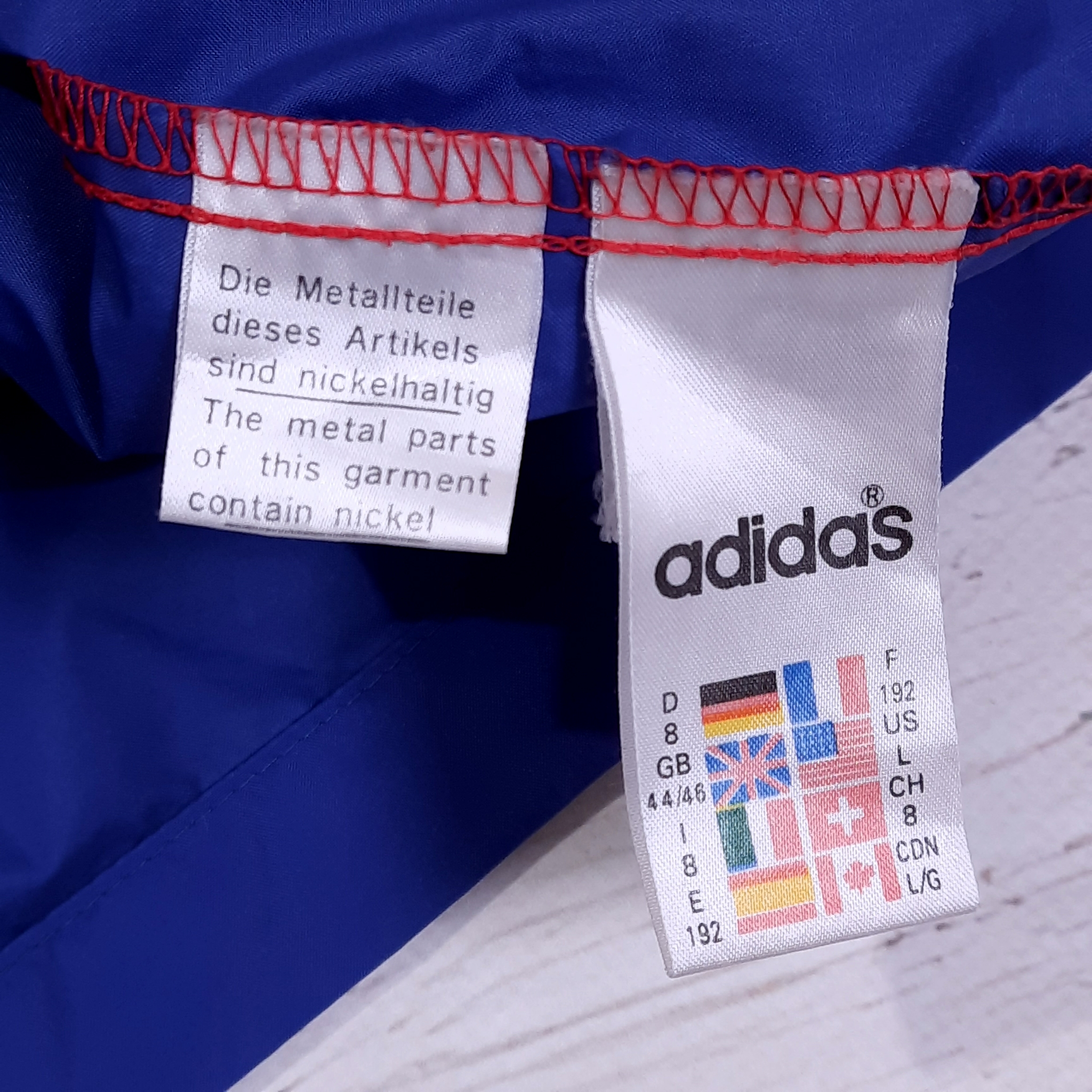 Adidas x Bayern Munich 1993 Nylon Track Jacket, миниатюра 6