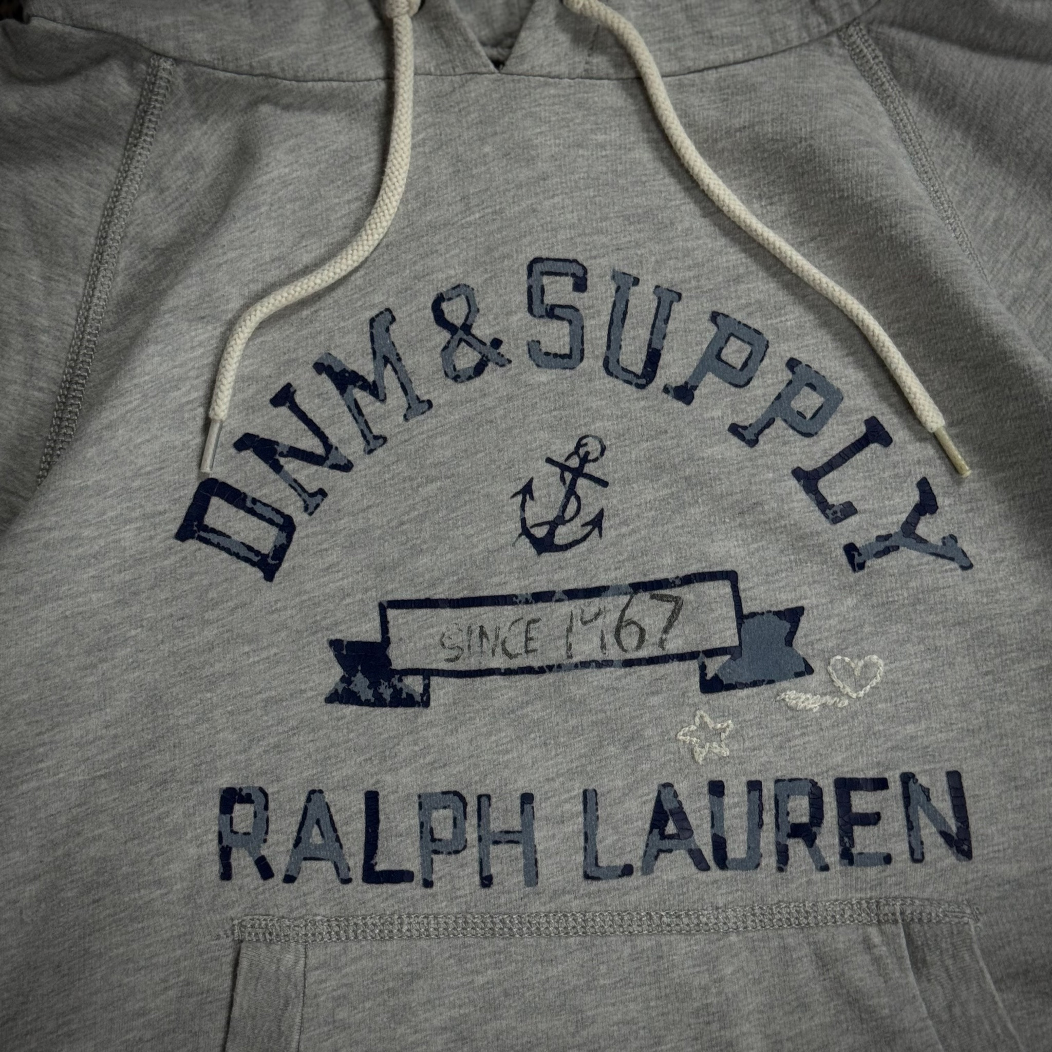 Ralph Lauren Denim & Supply Cropped Hoodie, миниатюра 5