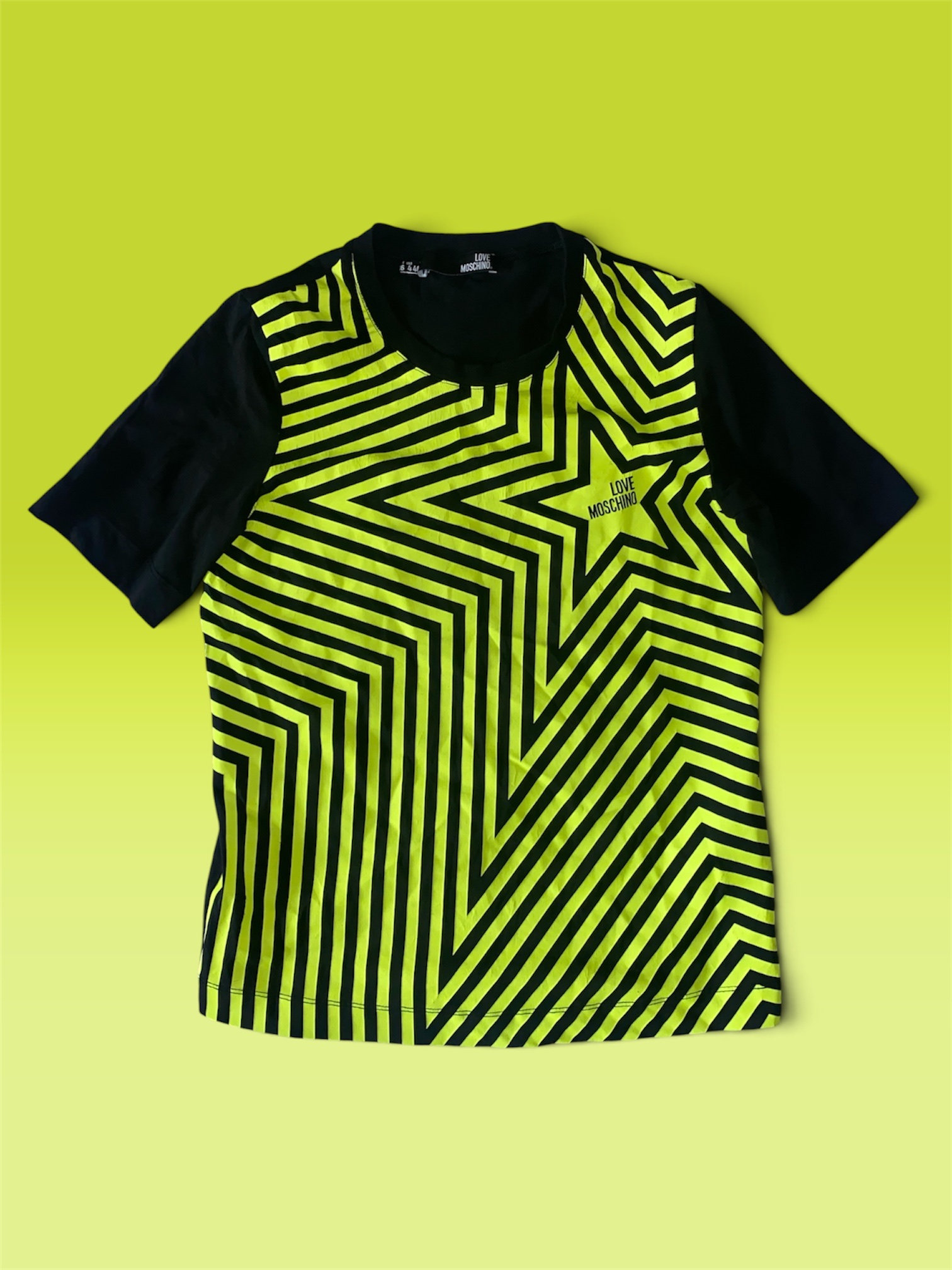 Love Moschino Optical star tee, миниатюра 1