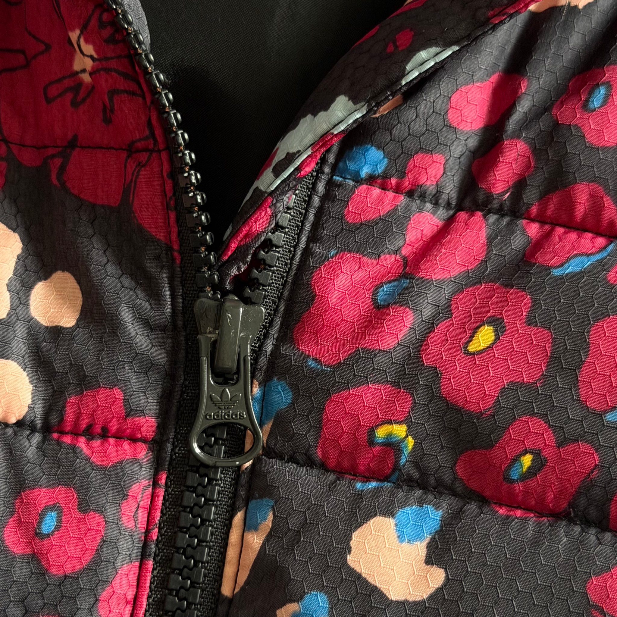 Adidas Jacket Flowers y2k bimbo, миниатюра 5