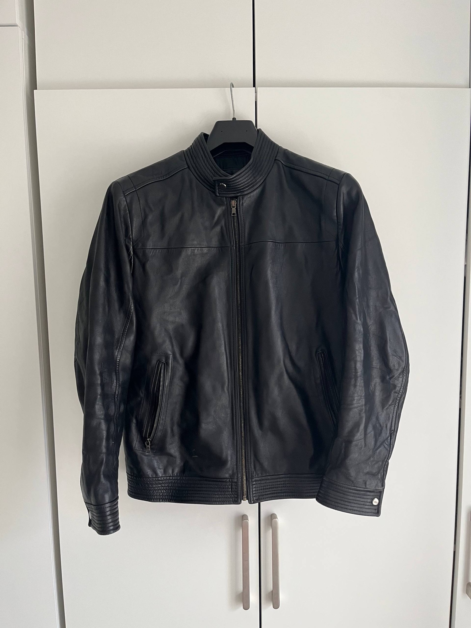 Calvin Klein Кожаная куртка, миниатюра 4