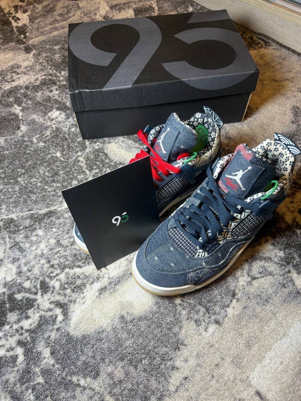 Nike x Air jordan 4 deep ocean Jordan 4, миниатюра 2