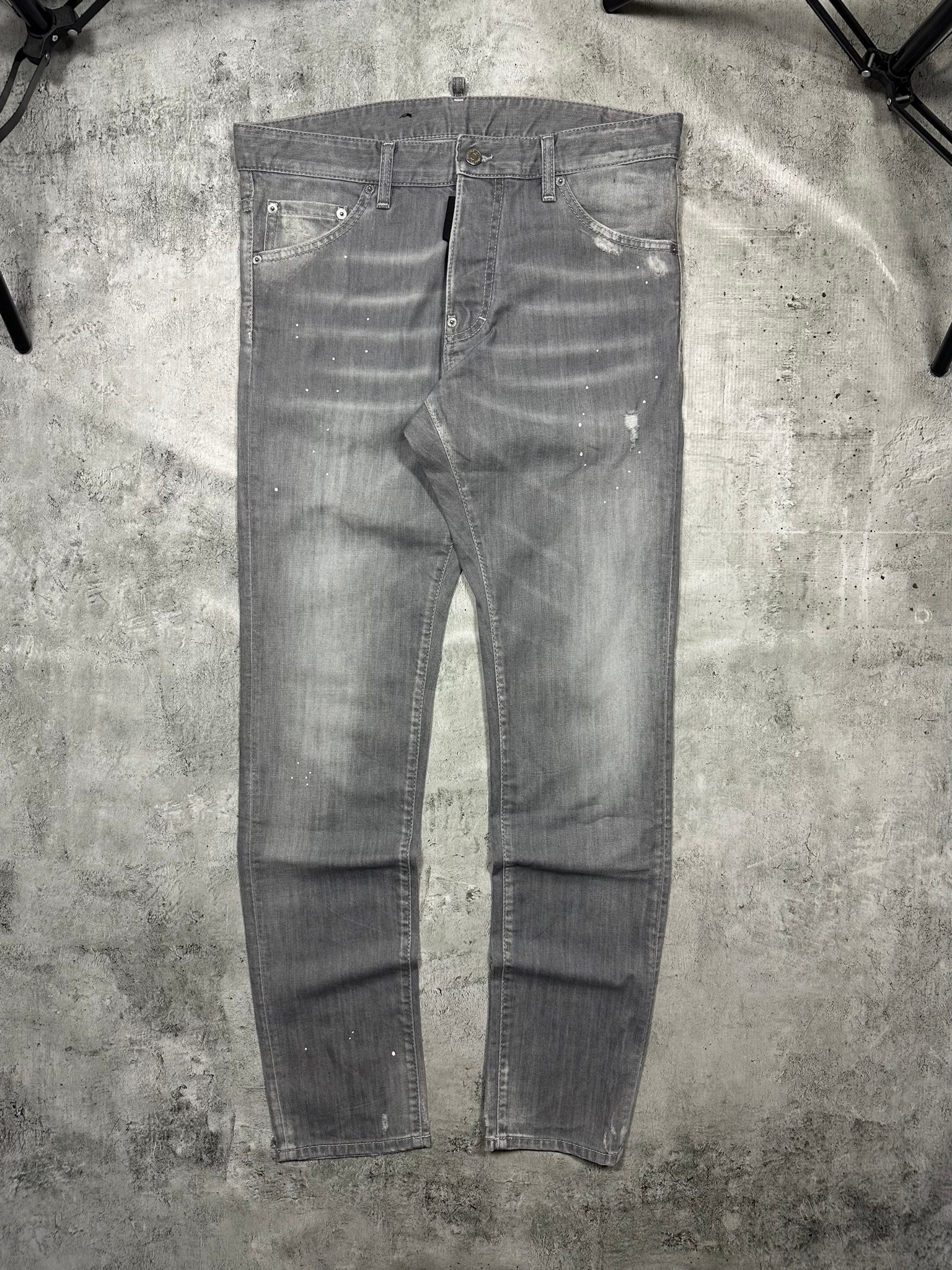 Dsquared2 Cool Guy grey slim jeans 2019, миниатюра 13