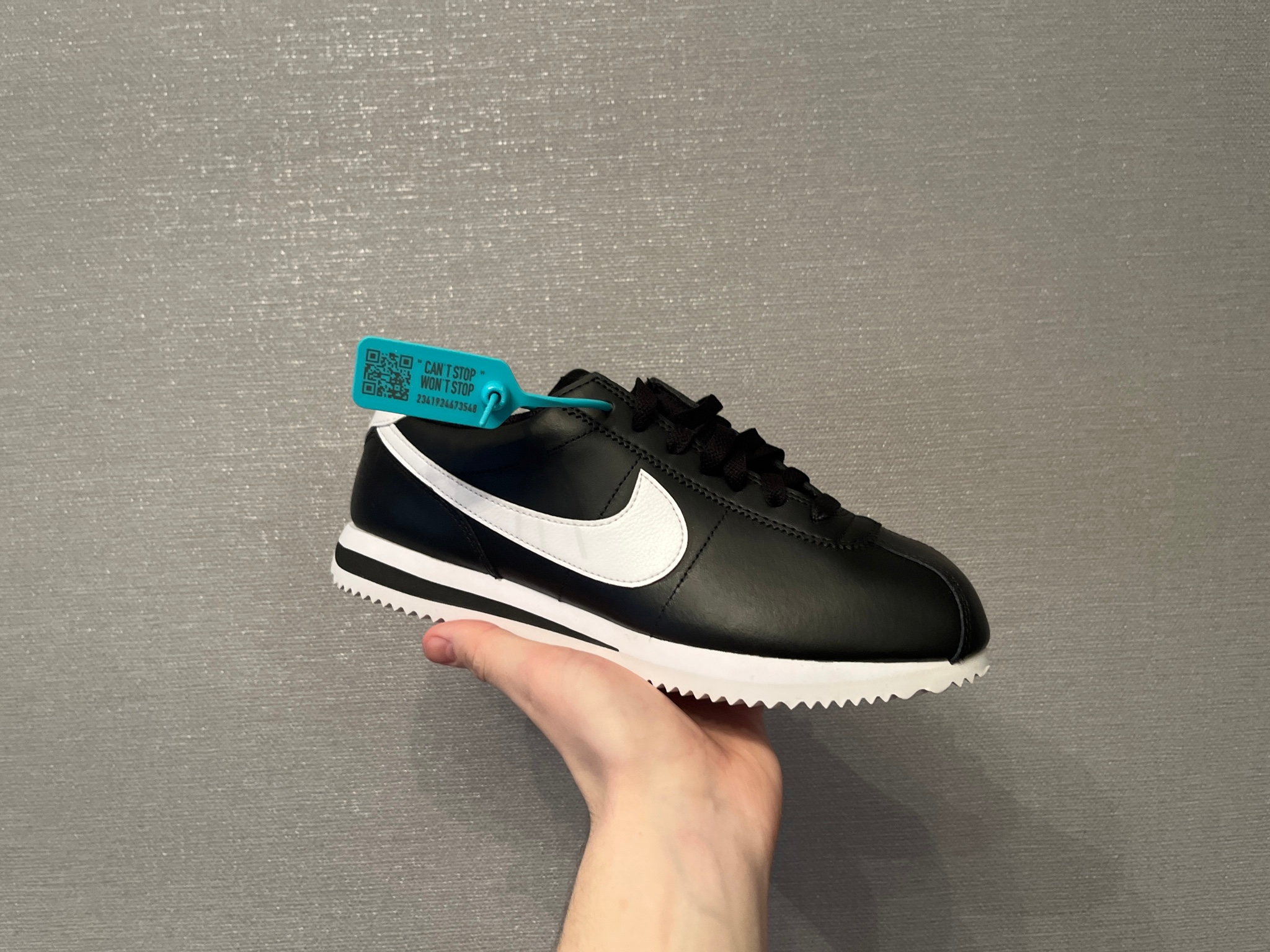 Nike  Кроссовки Nike Cortez Black, миниатюра 11