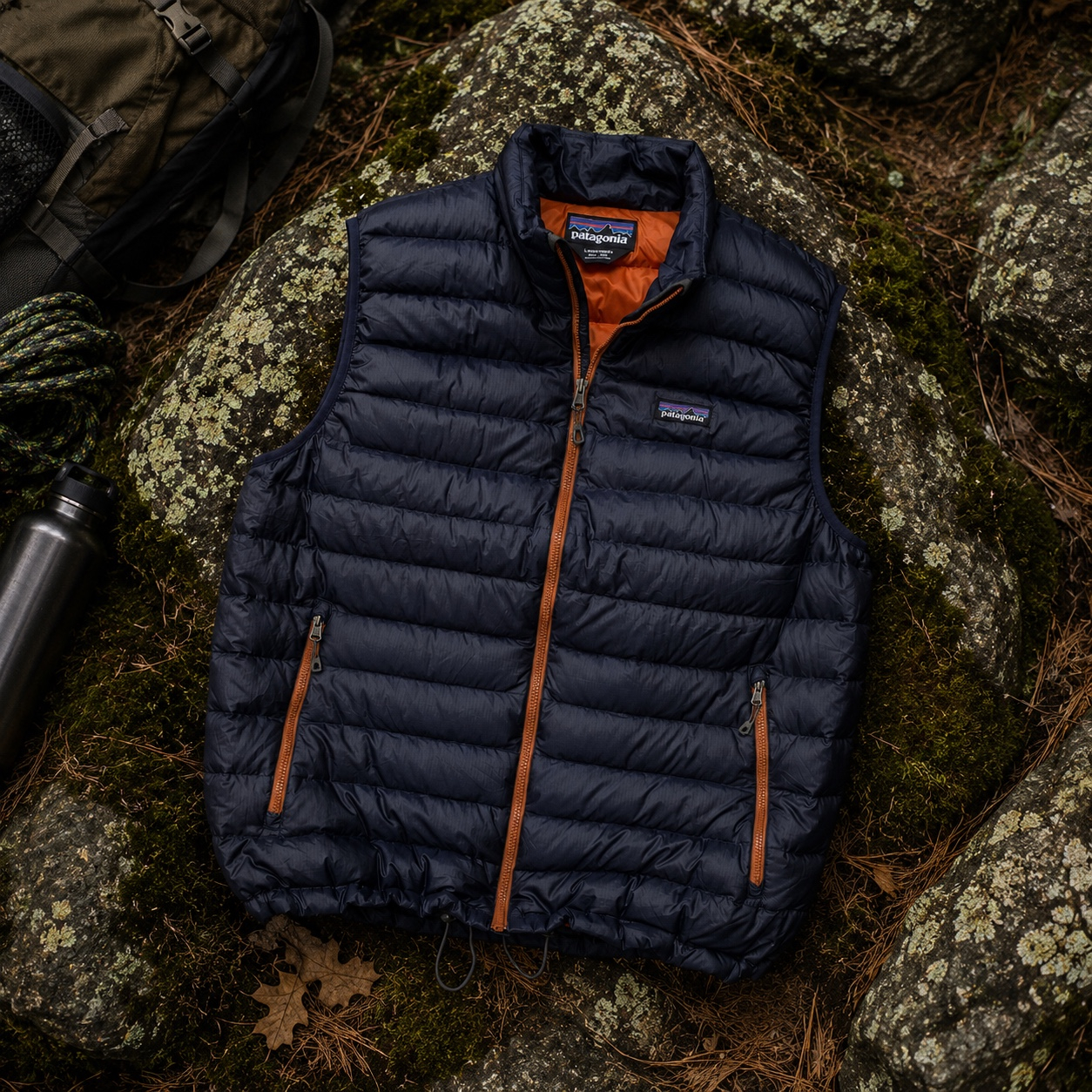 Patagonia Пуховая Жилетка, миниатюра 1