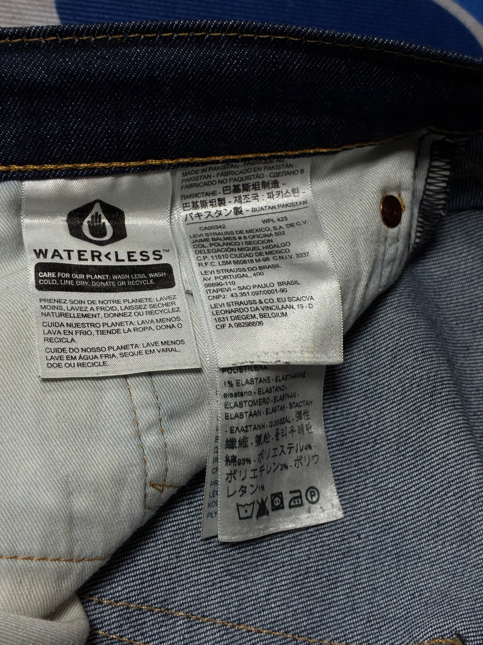 Levi’s x FC St. Pauli 511 Slim Fit, миниатюра 5