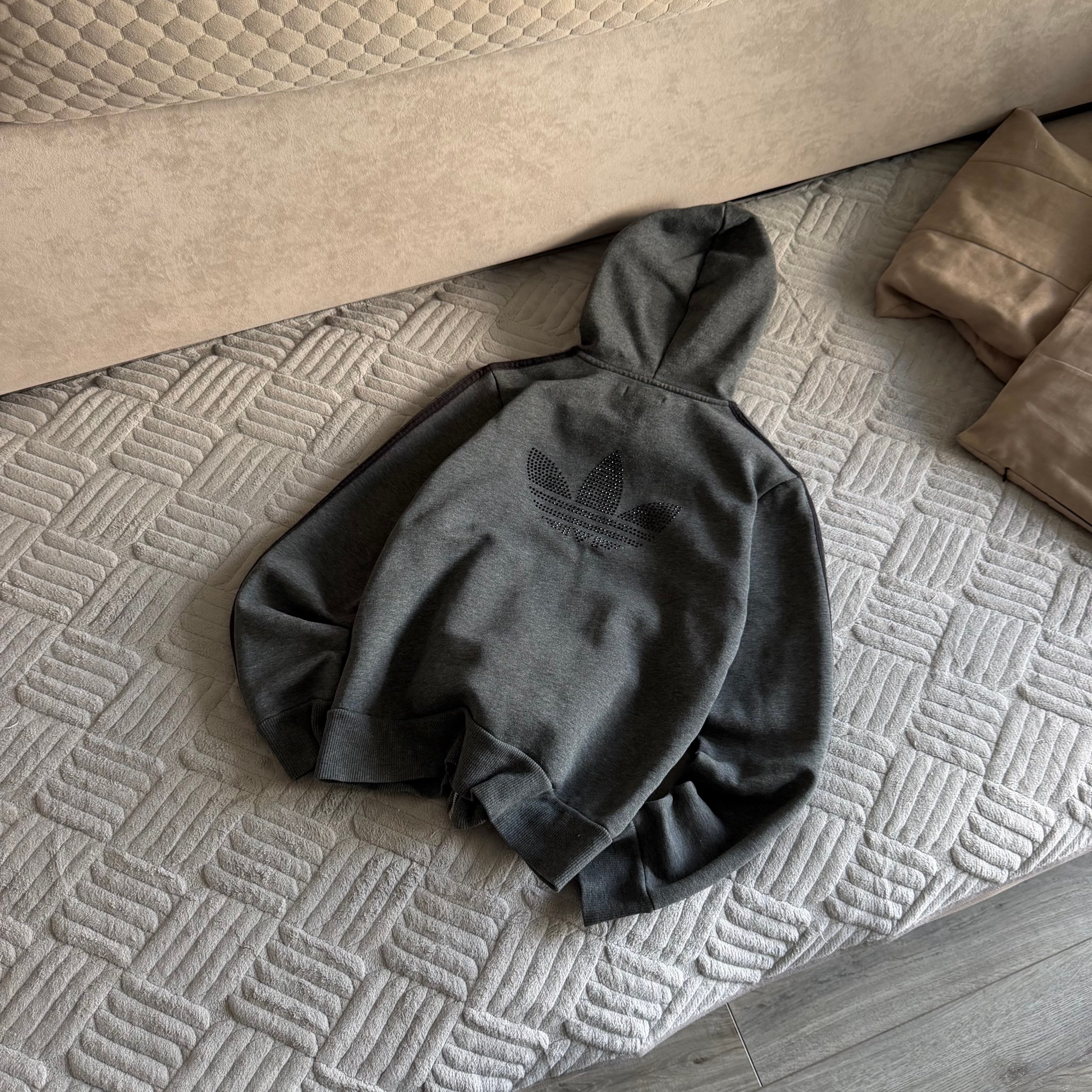 Adidas Vintage Zip-Hoodie y2k Treofil, миниатюра 2