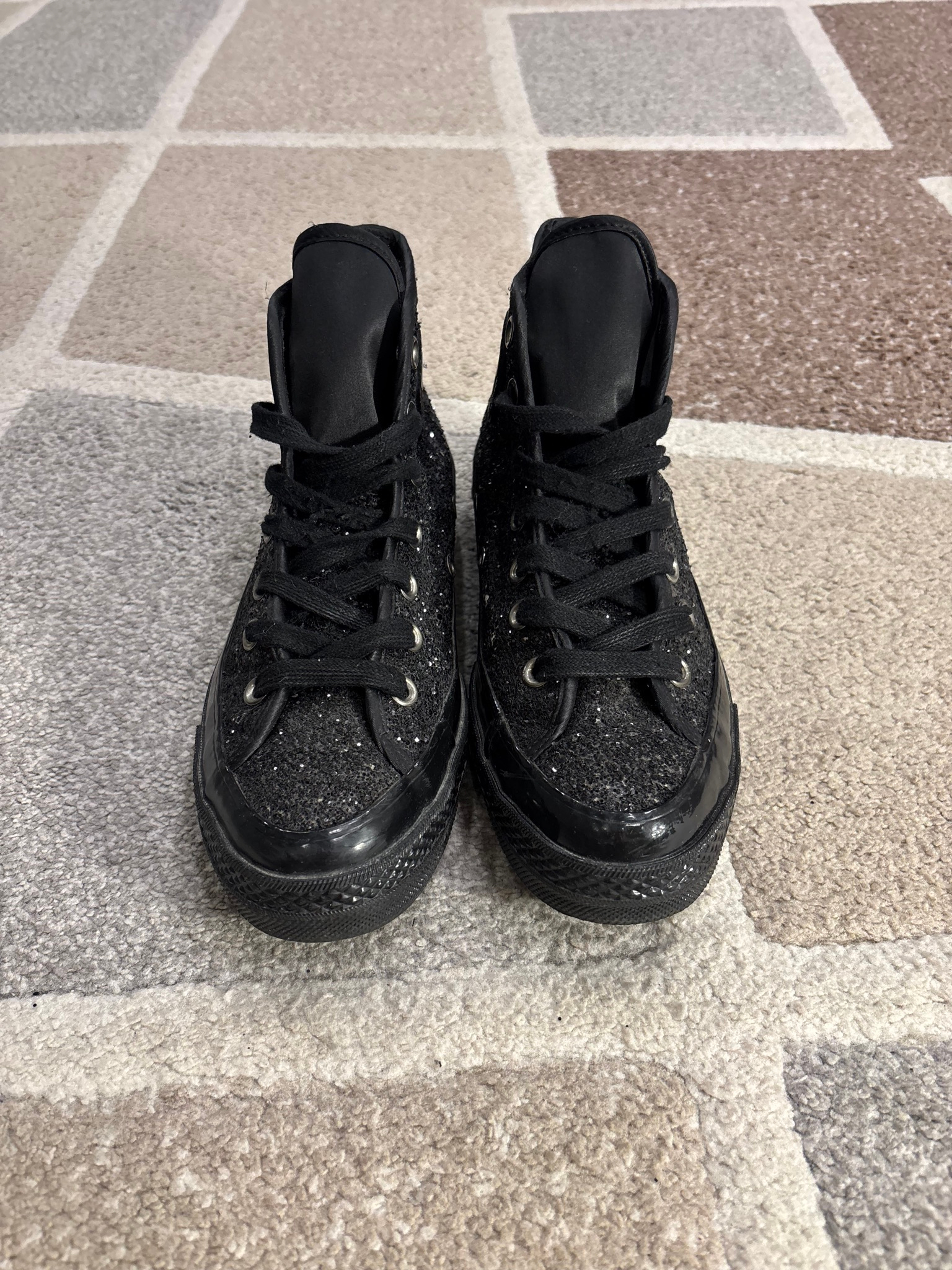 Converse Chuck Taylor Hi Glitter Black, миниатюра 2