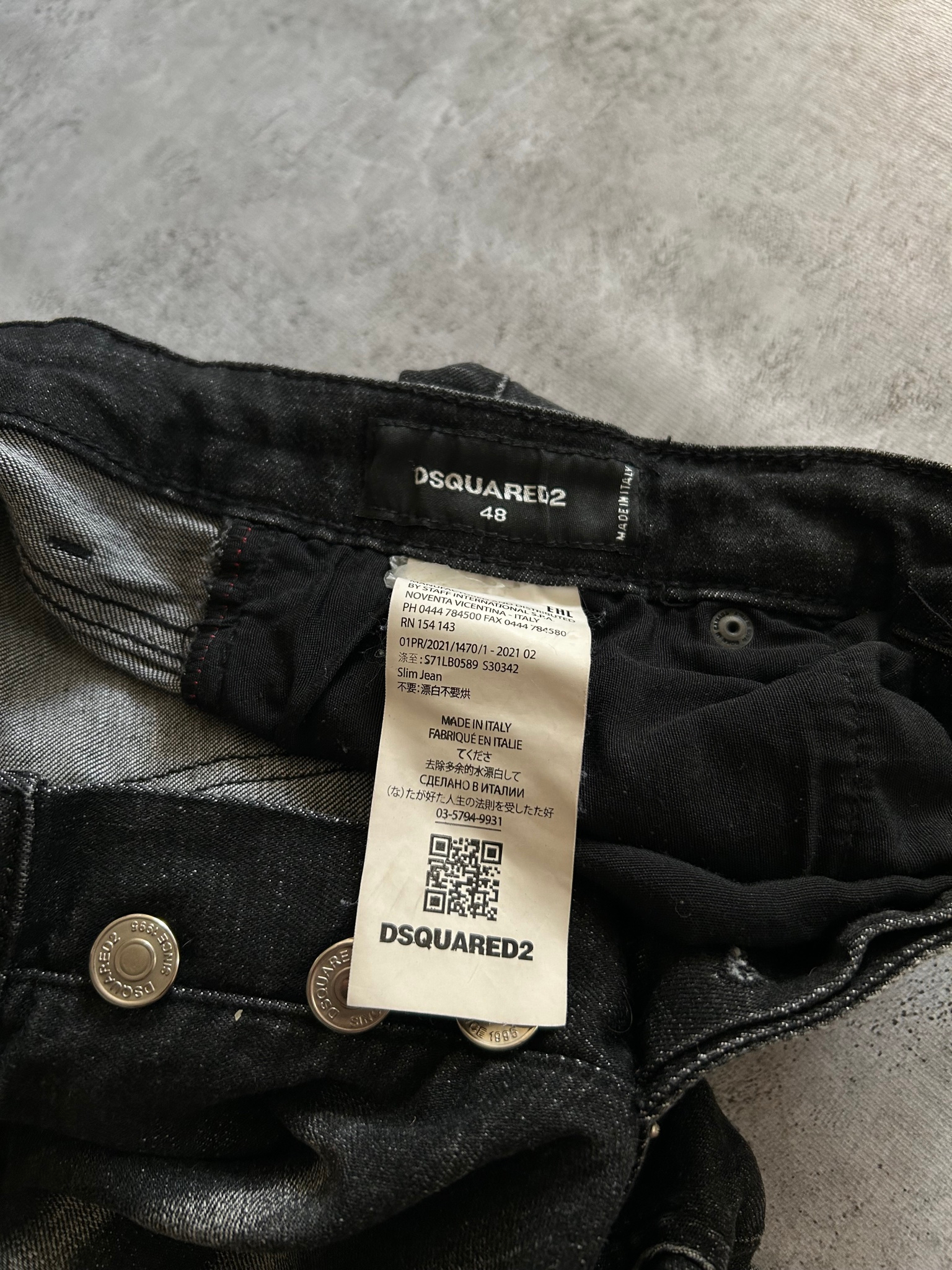 Dsquared2 Distress Slim fit, миниатюра 9