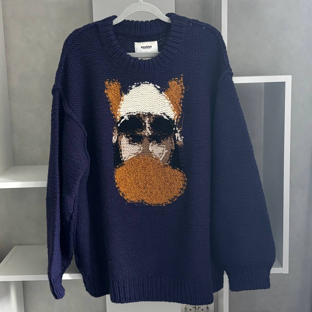 Doublet Hand-Knitting Jacquard Pullover, миниатюра 1