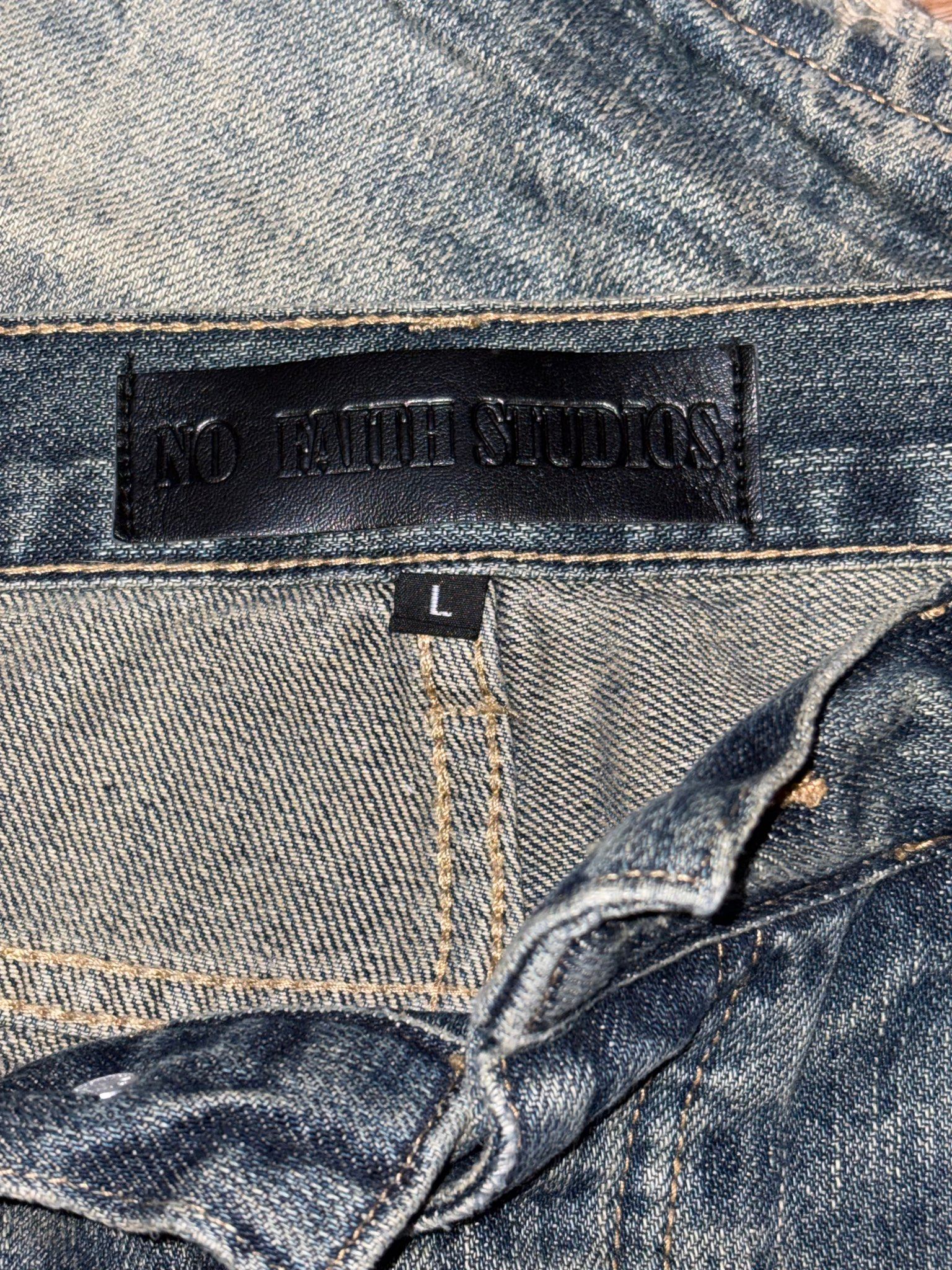 No Faith Studios Джинсы, миниатюра 3