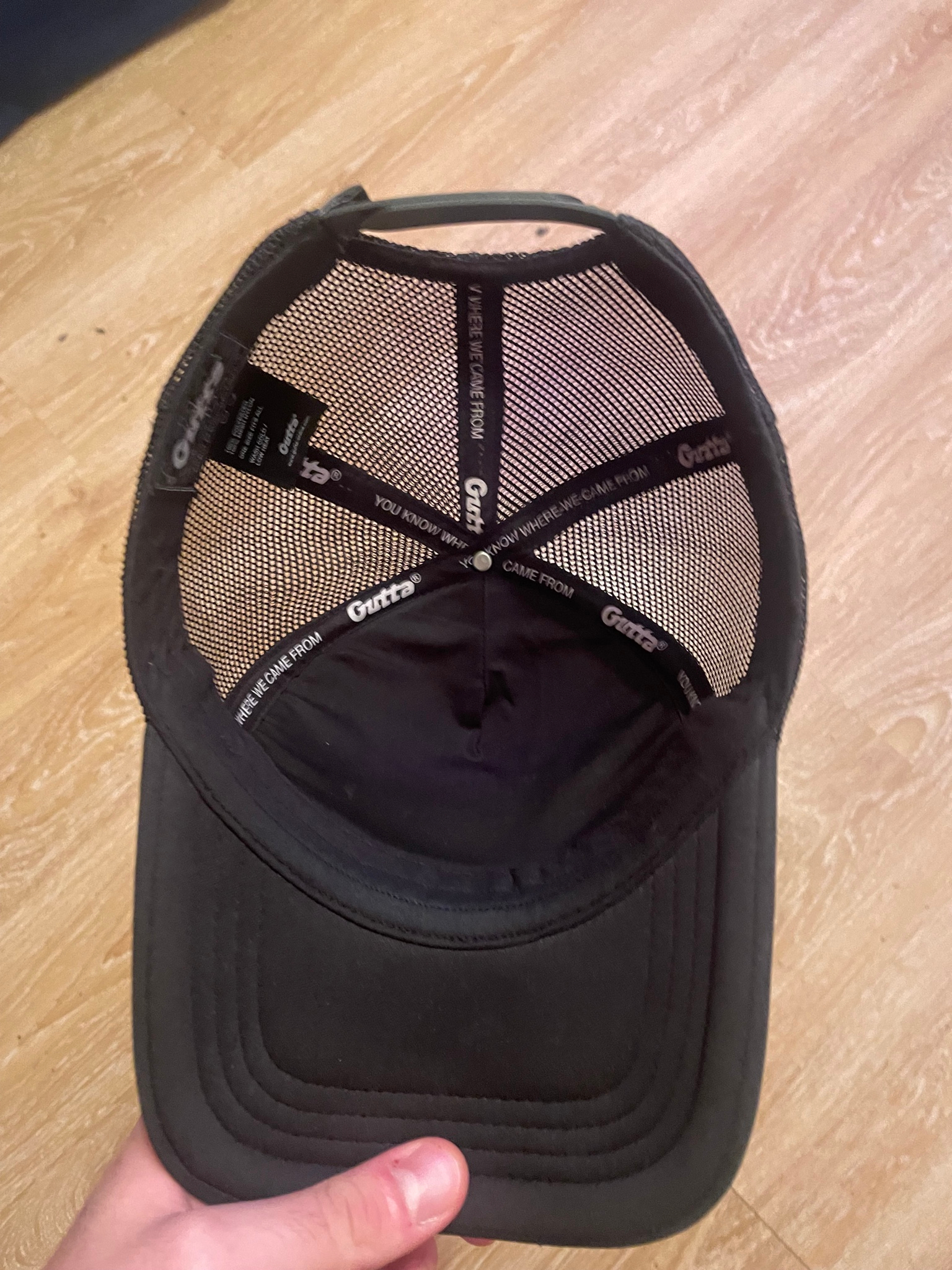 Gutta Night Trucker Hat, миниатюра 4