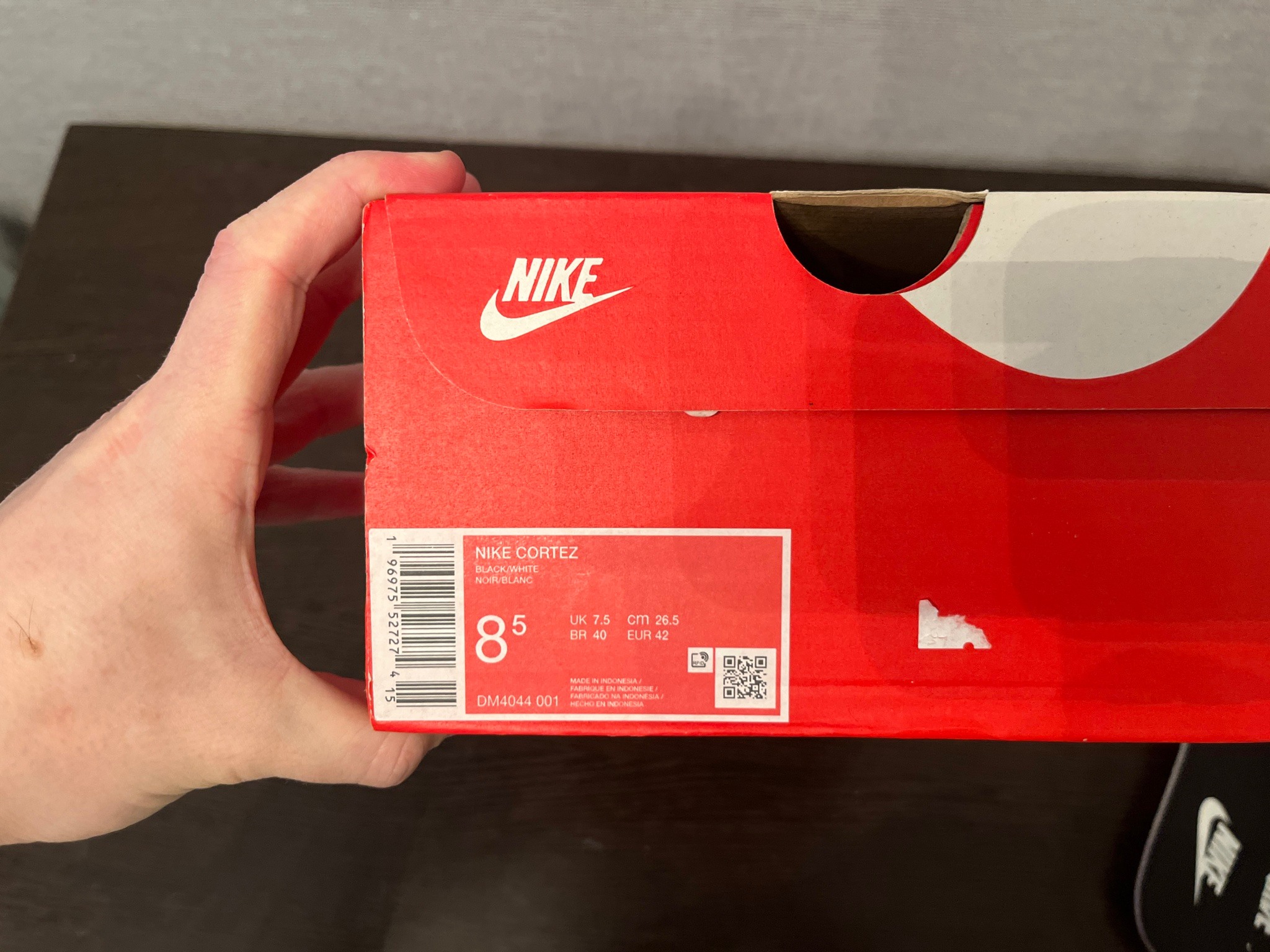 Nike  Кроссовки Nike Cortez Black, миниатюра 10