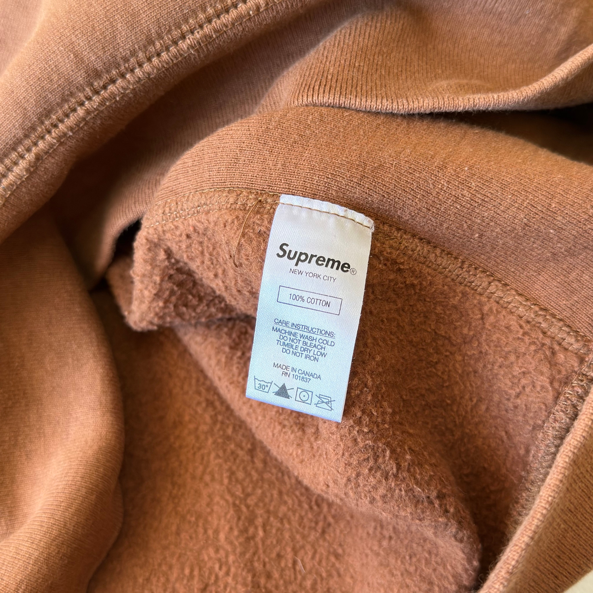 Supreme Classic Script Hoodie FW 18, миниатюра 5