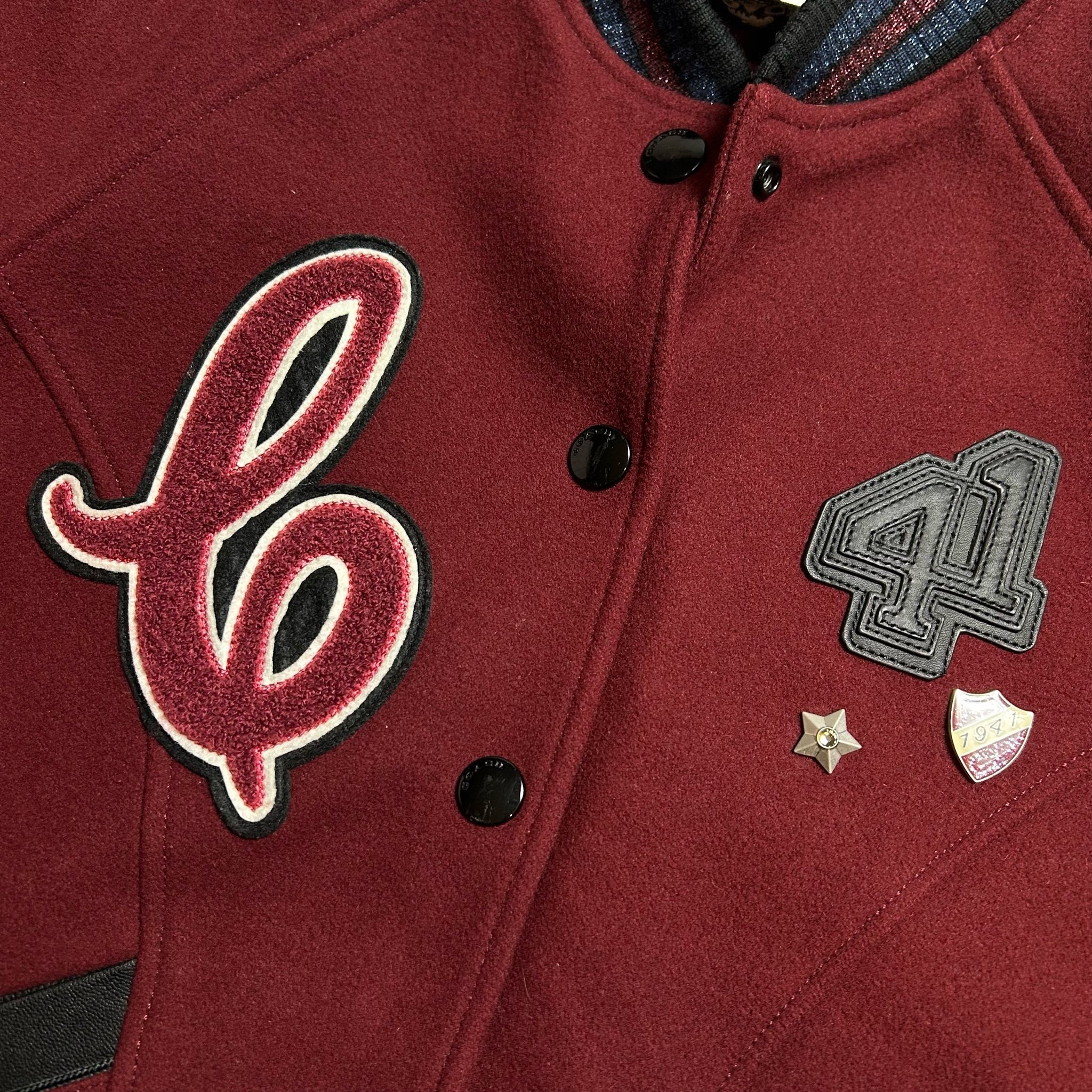 Coach Burgundy Varsity Boyfriend, миниатюра 7