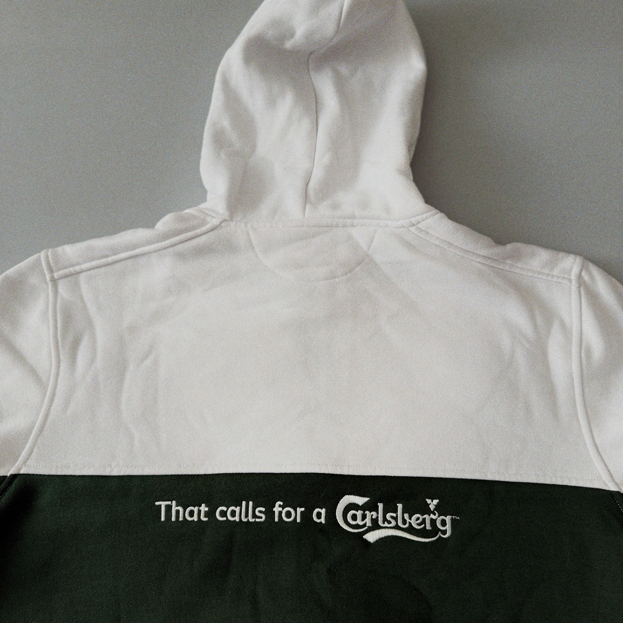 Carlsberg 2000s Vintage Promo Zip Hoodie, миниатюра 2