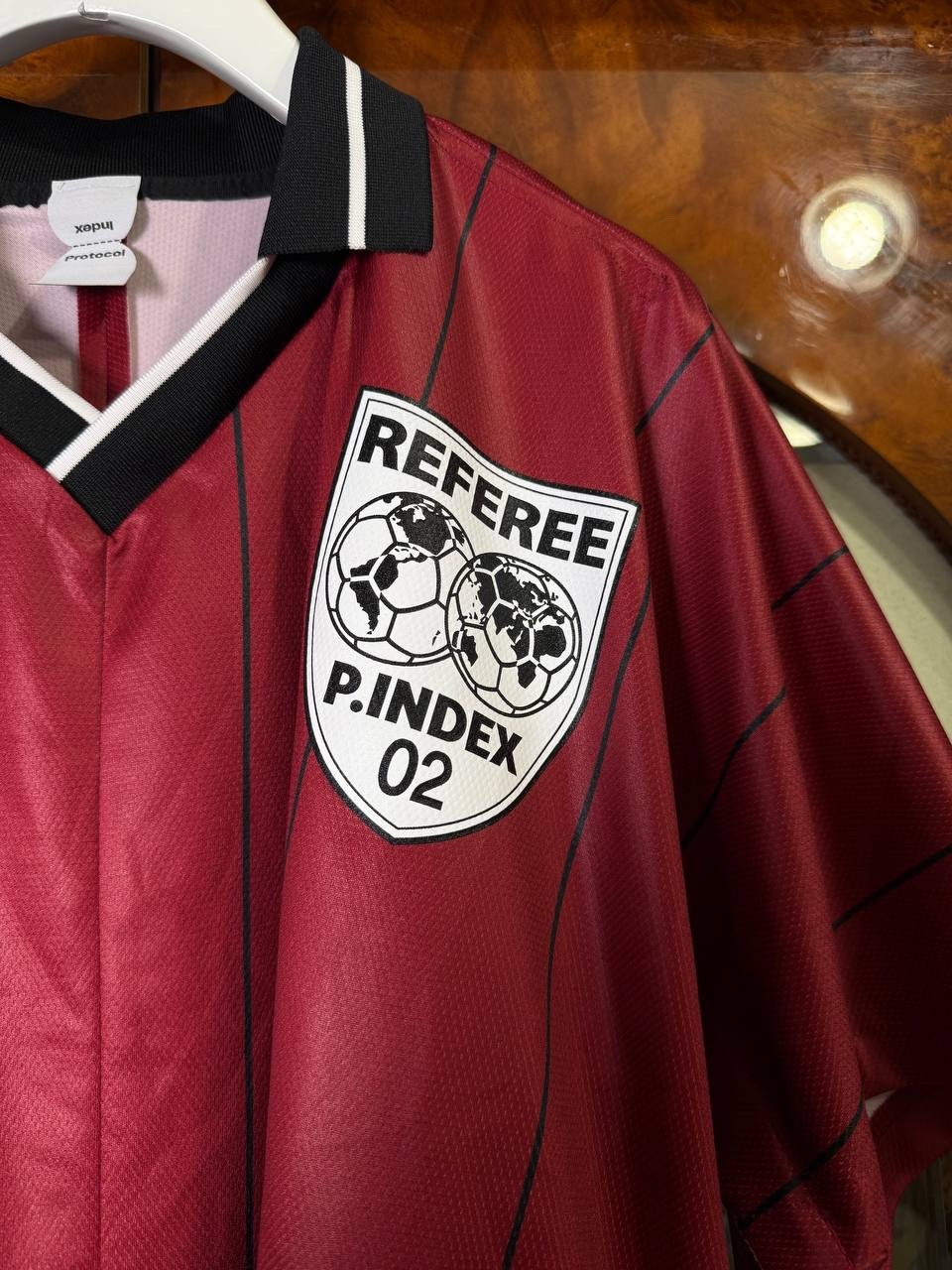 Protocol Index Fake Shoulder Referee Football Jersey, миниатюра 4