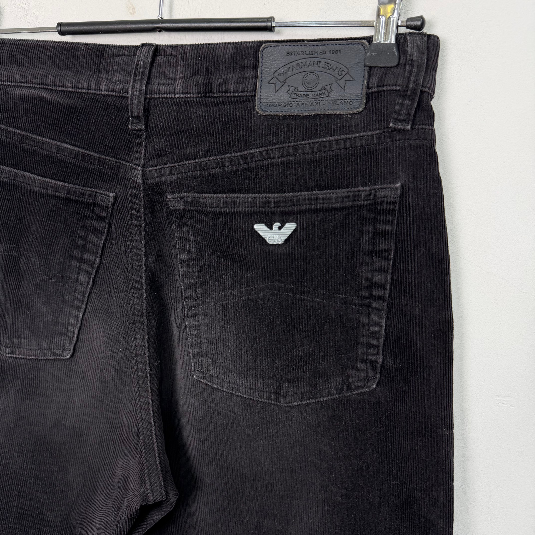 Giorgio Armani Vintage 80’s Corduroy Pants, миниатюра 3