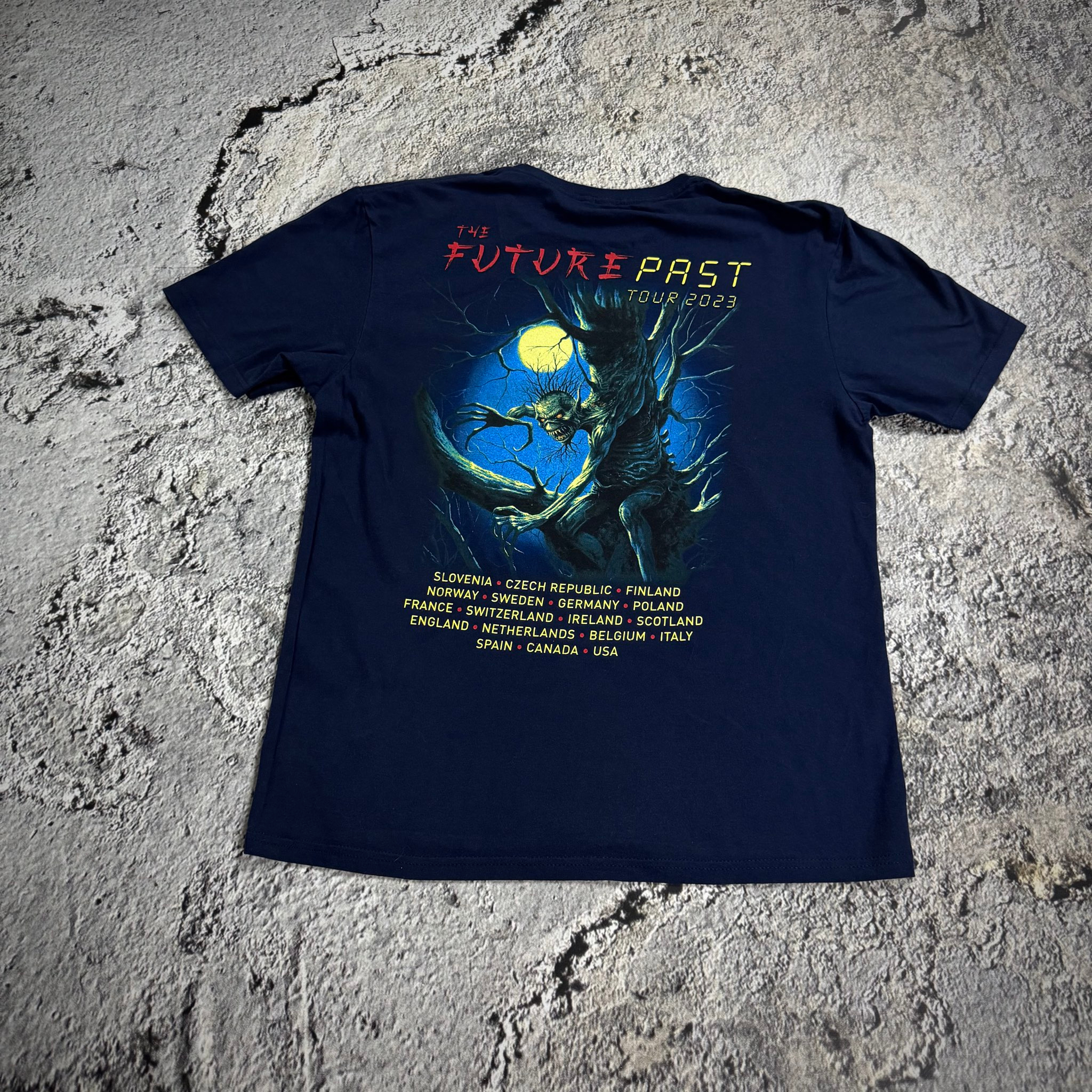 Iron Maiden Merch T-Shirt 2023ss, миниатюра 2