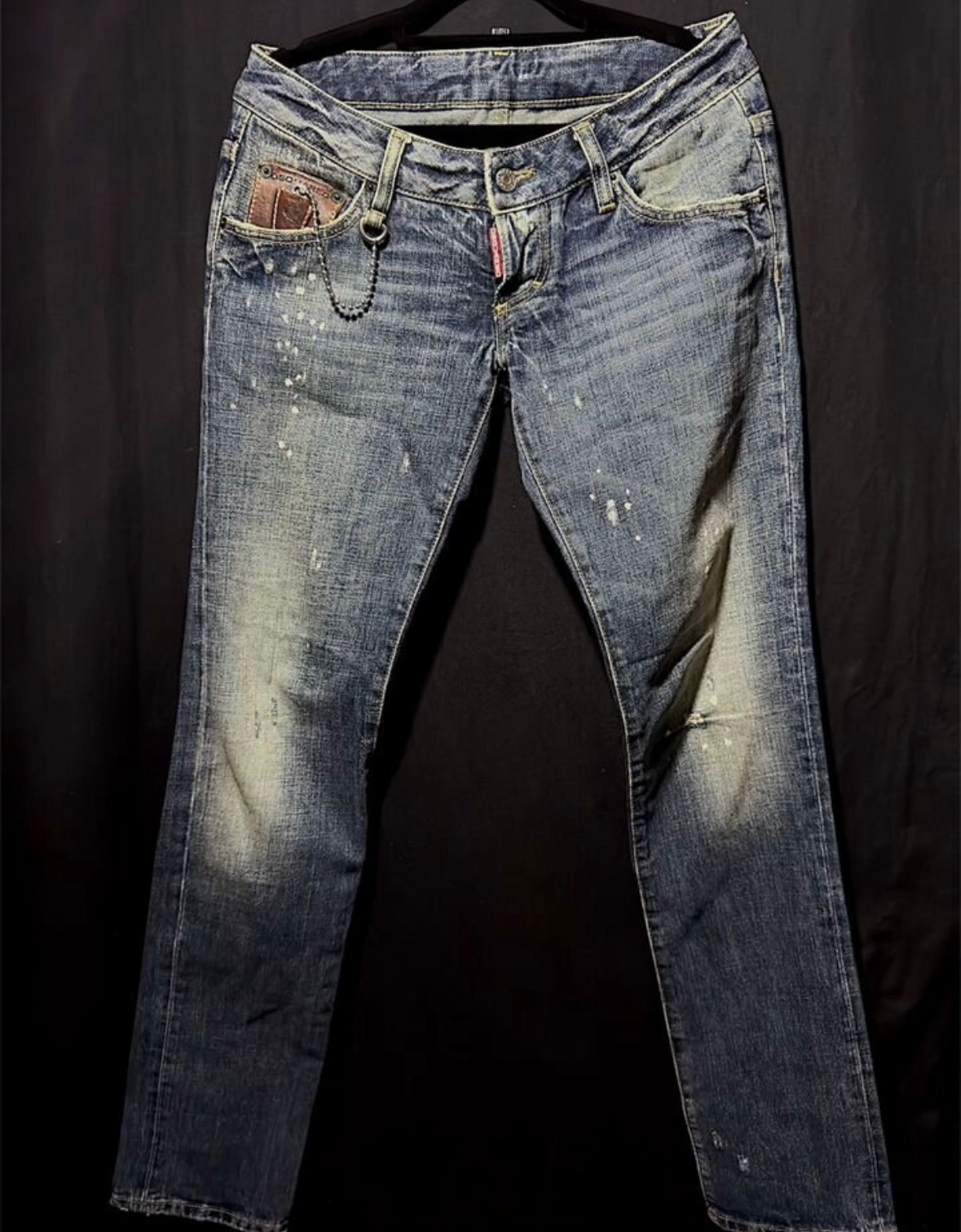 Dsquared2 Джинсы дистресс, миниатюра 1