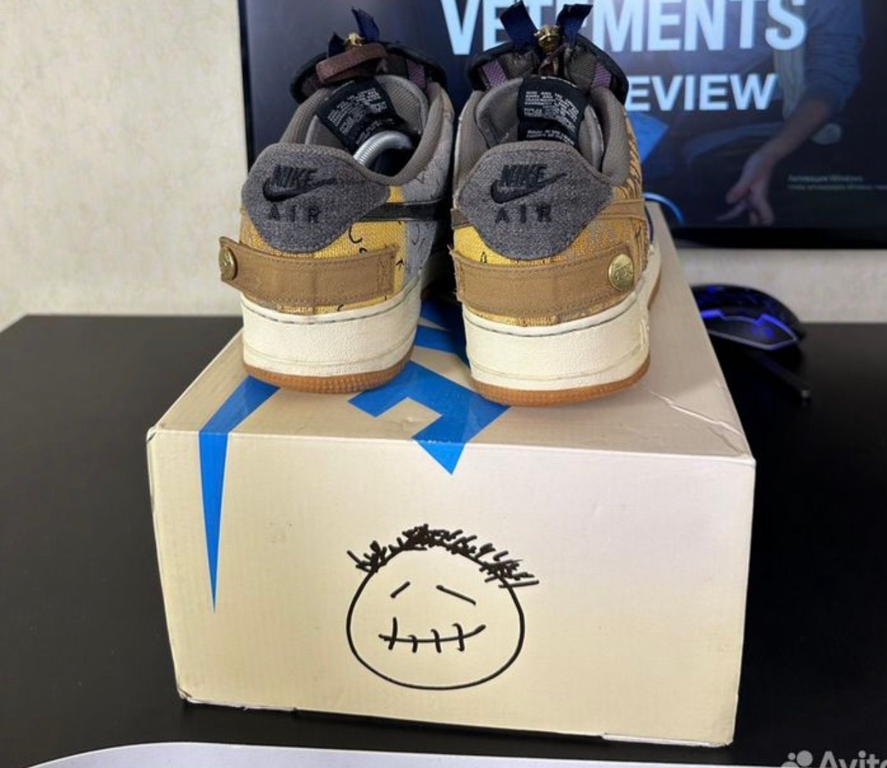 Nike x Travis Scott Air Force, миниатюра 2