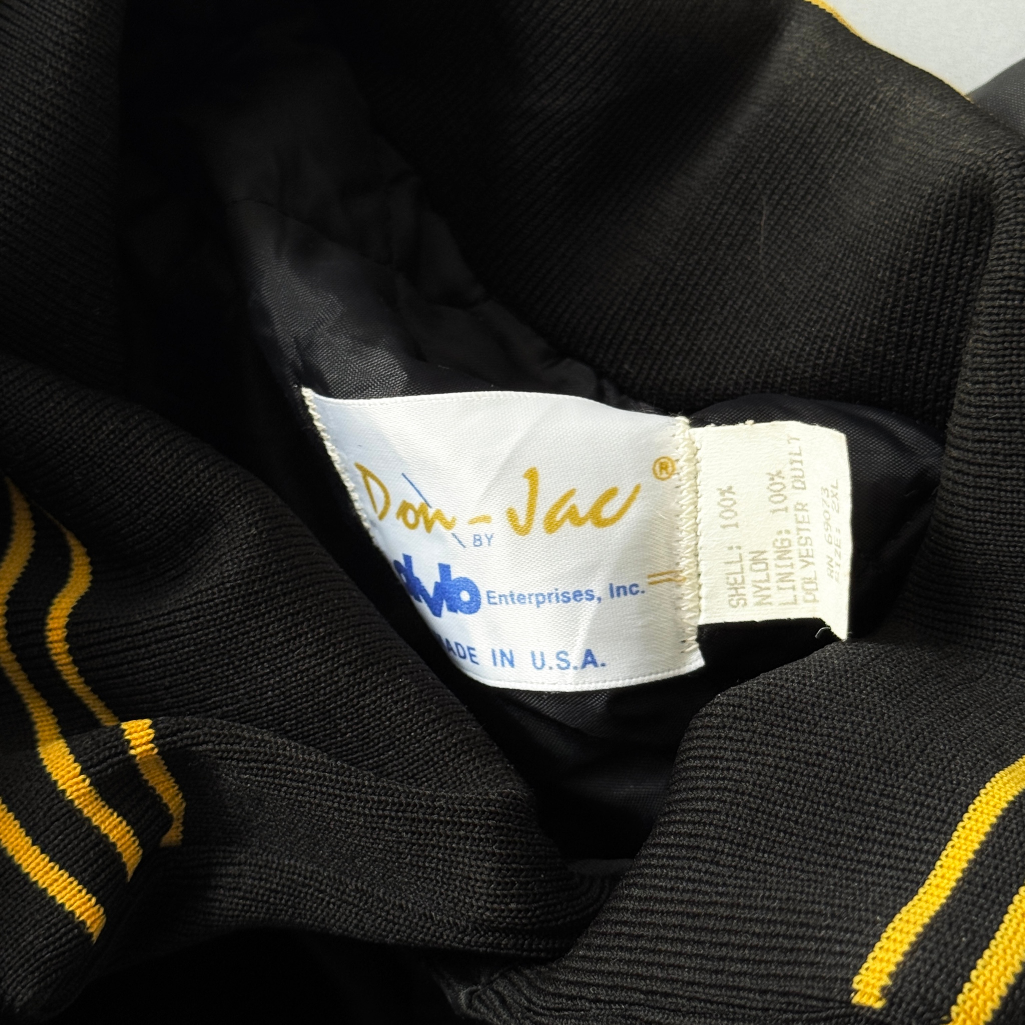 Don Jac DVB 1990s vtg stren varsity bomber jacket, миниатюра 6